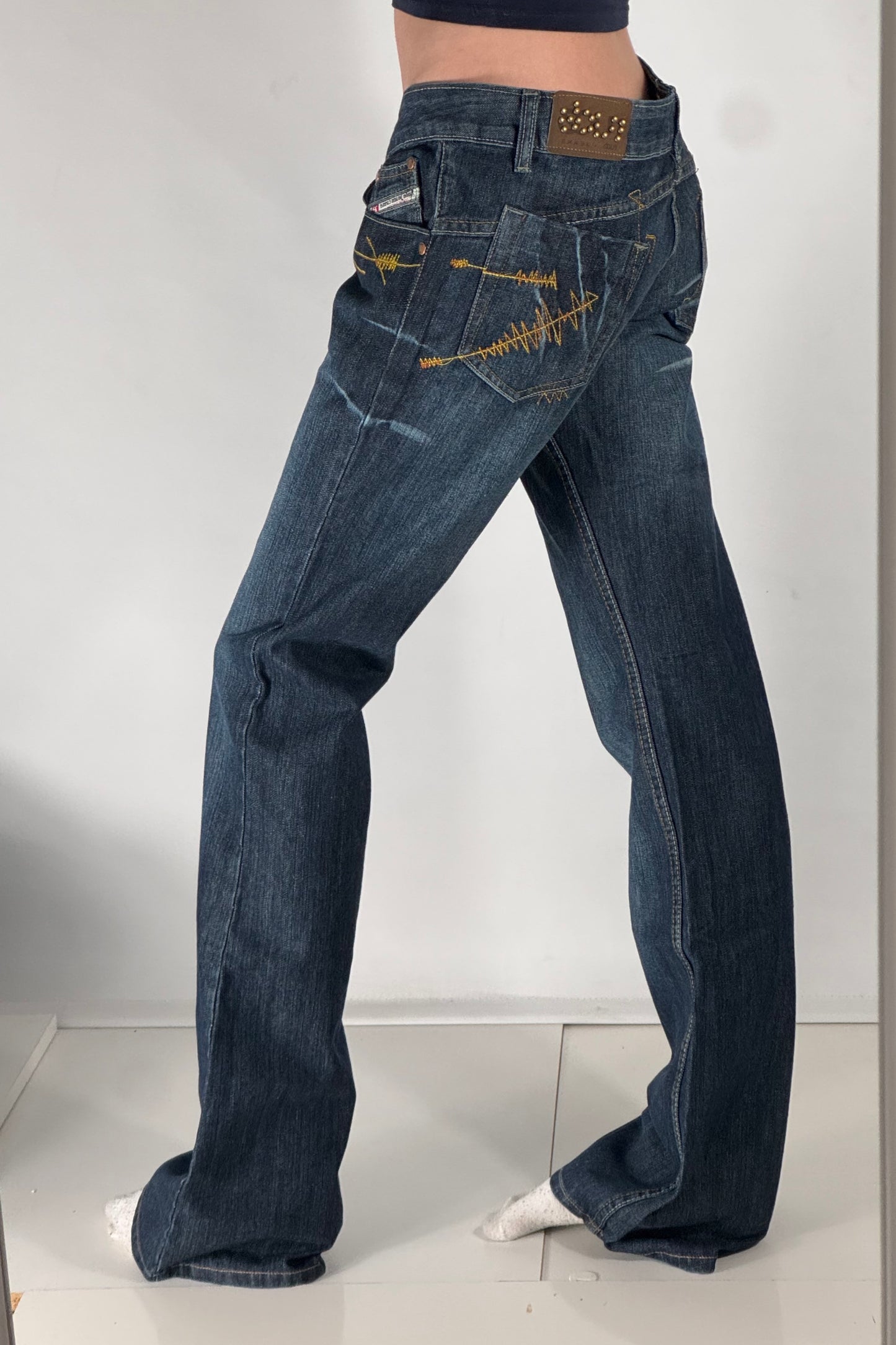 Lågmidjade jeans stl: M (W30/L34)