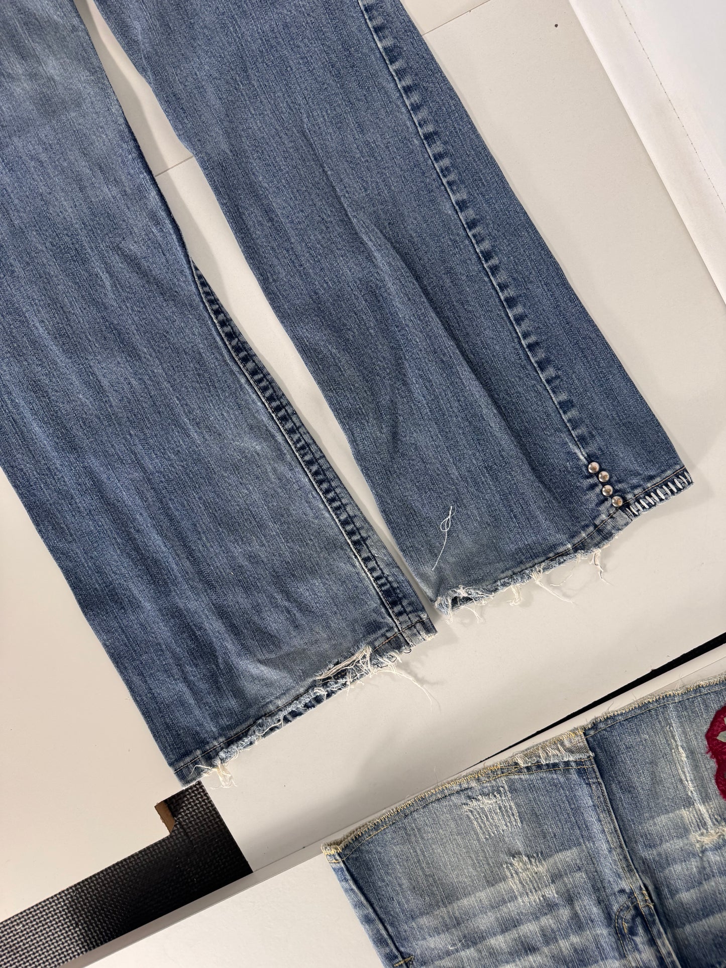 Lågmidjade jeans stl: S