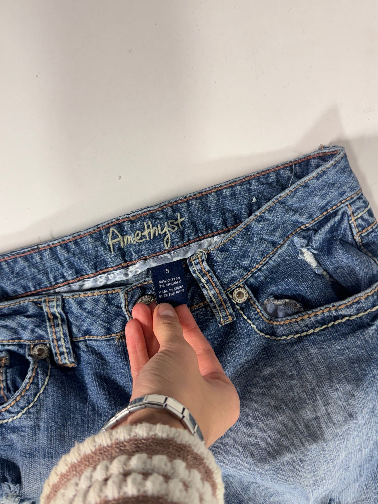Lågmidjade jeans stl: XS