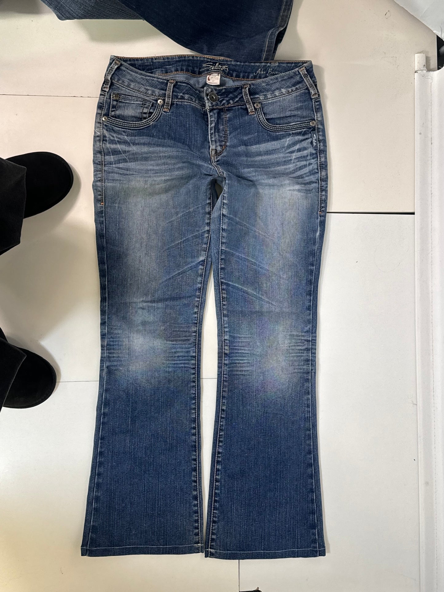 Lågmidjade jeans stl: M