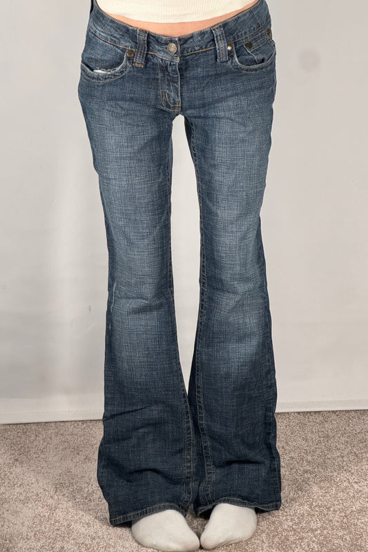 Lågmidjade jeans stl: S/M