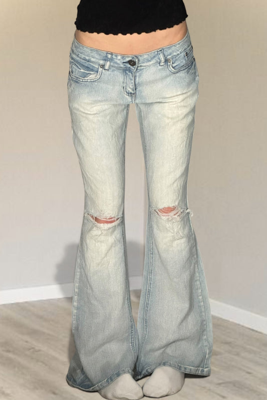 Lågmidjade jeans stl: M