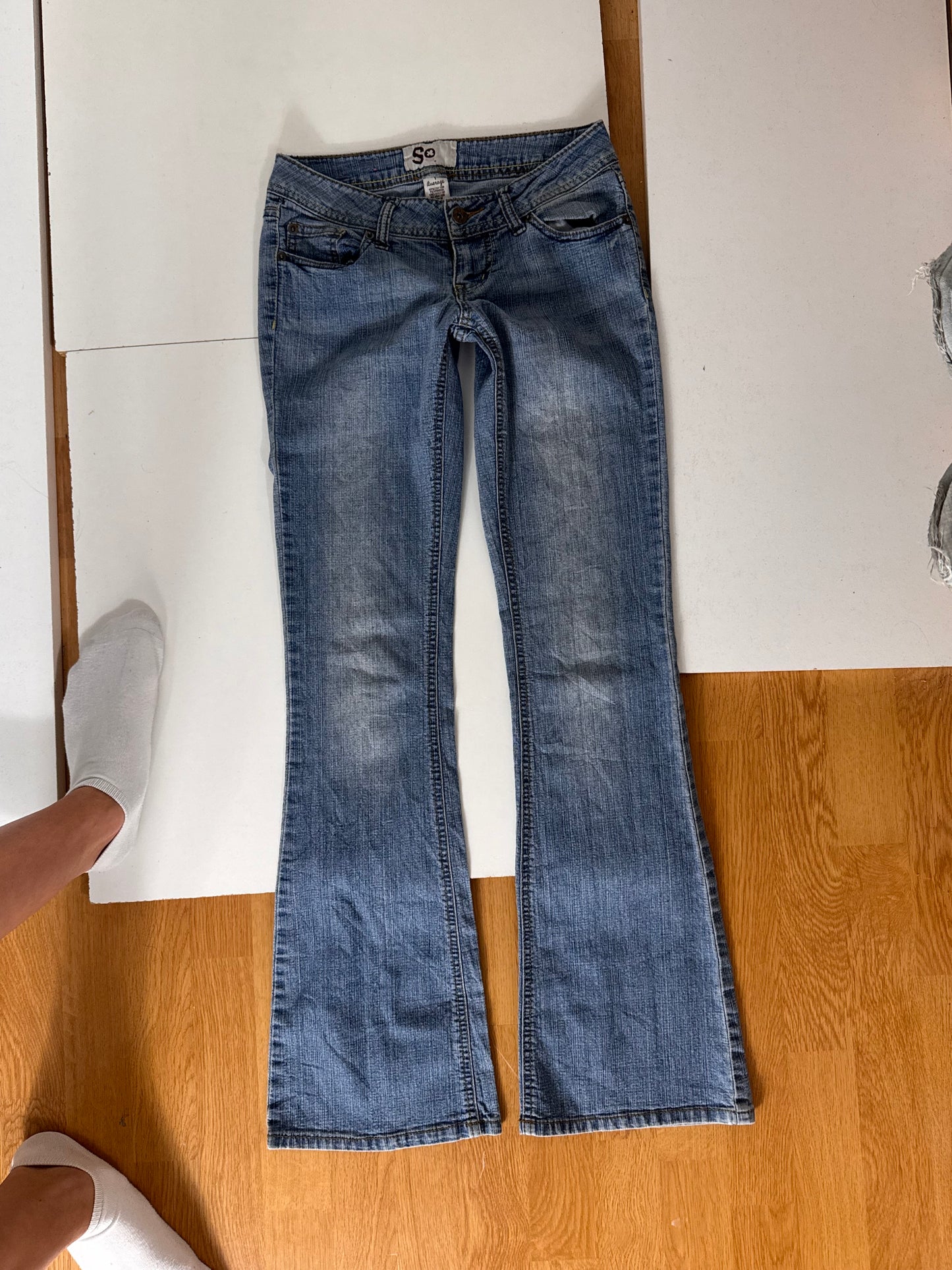 Lågmidjade jeans stl: XS