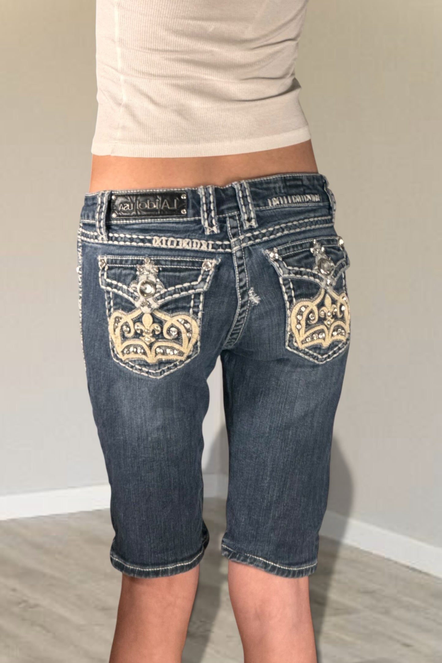 L.A idol jeans shorts stl: XS/S