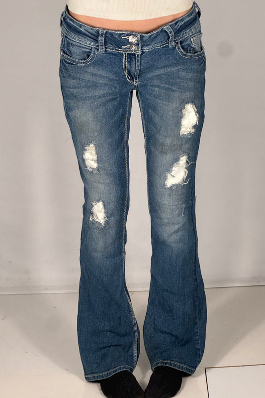 Lågmidjade jeans stl: S/M
