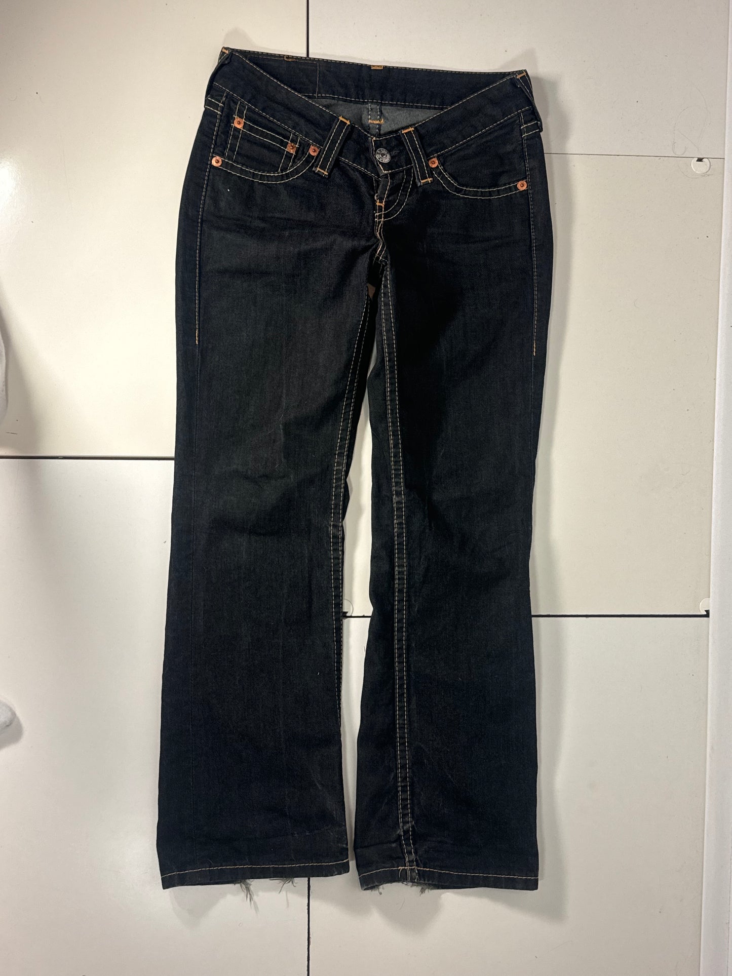 Lågmidjade jeans stl: S