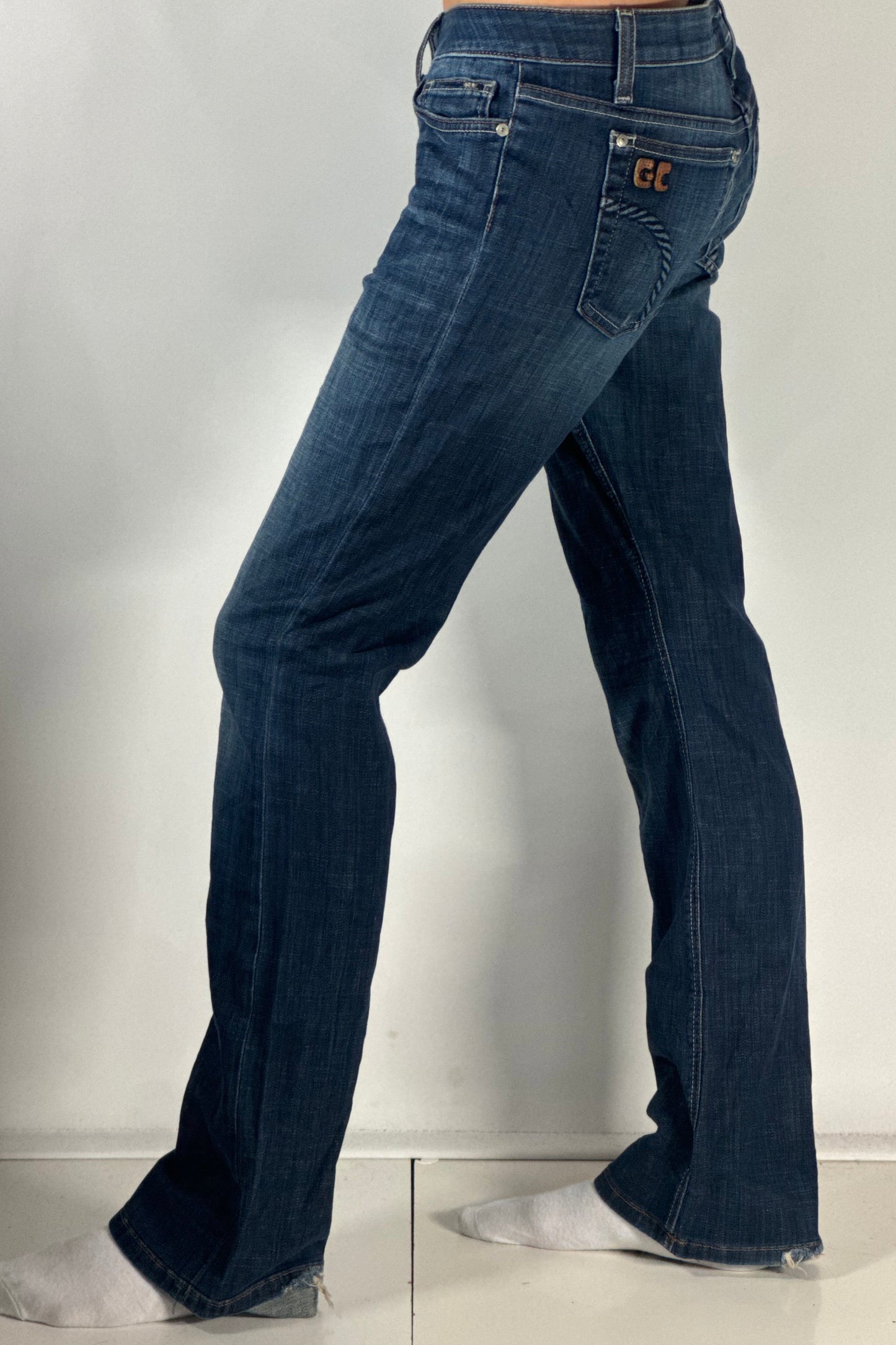 Utsvängda jeans stl: XS/S