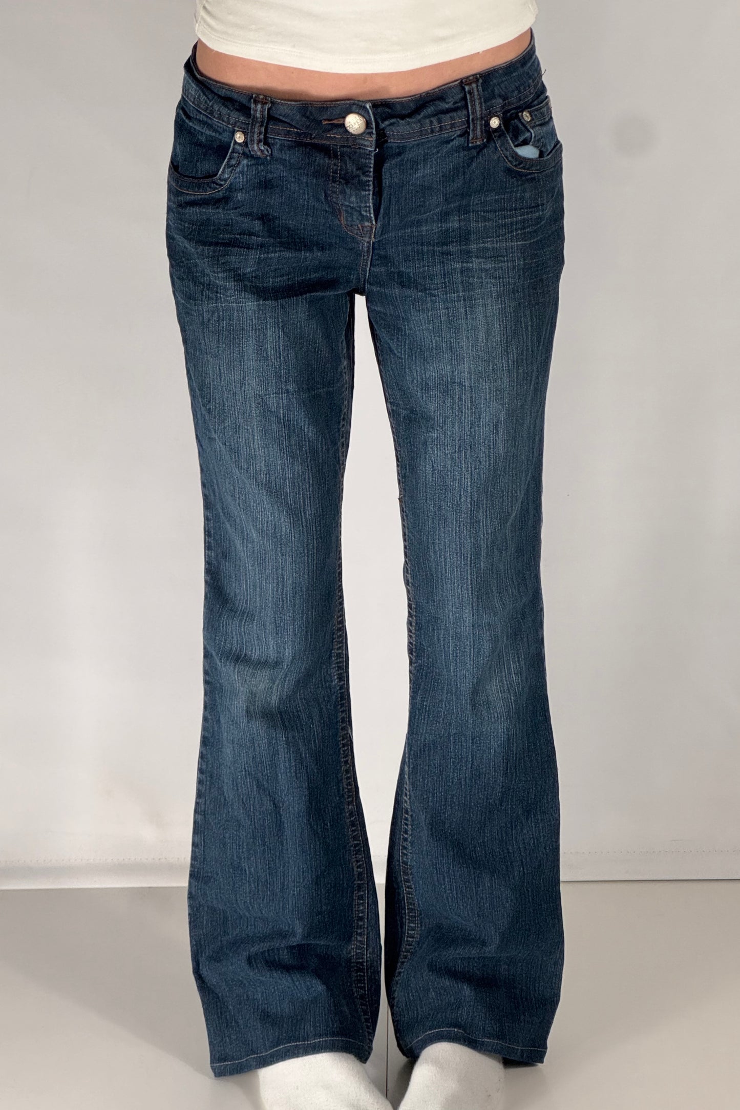 Lågmidjade jeans stl: M