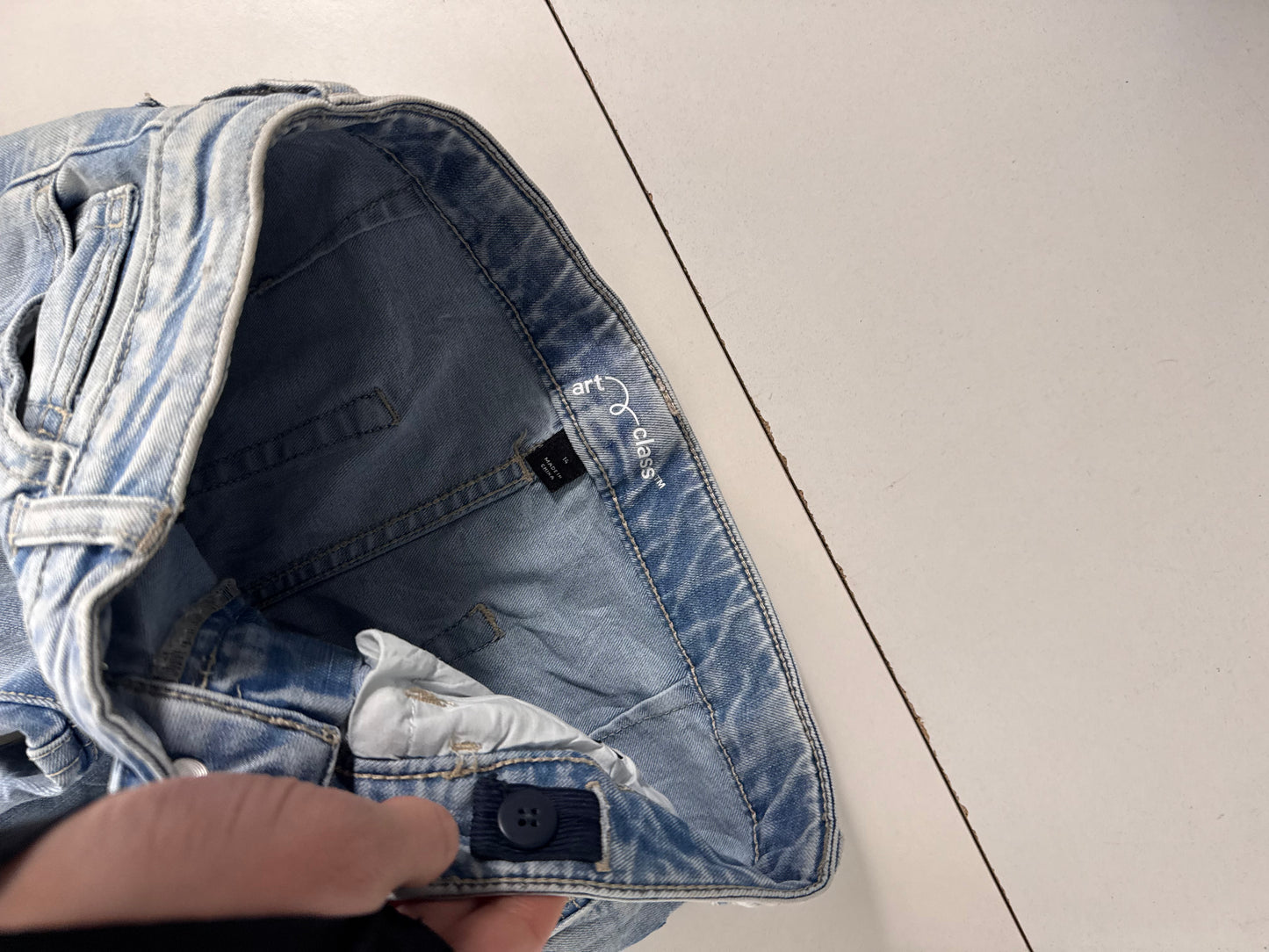 Lågmidjade jeans stl: XXS