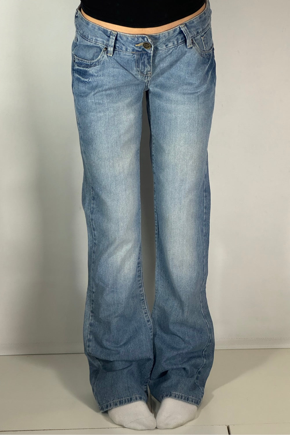 Lågmidjade jeans stl: S/M