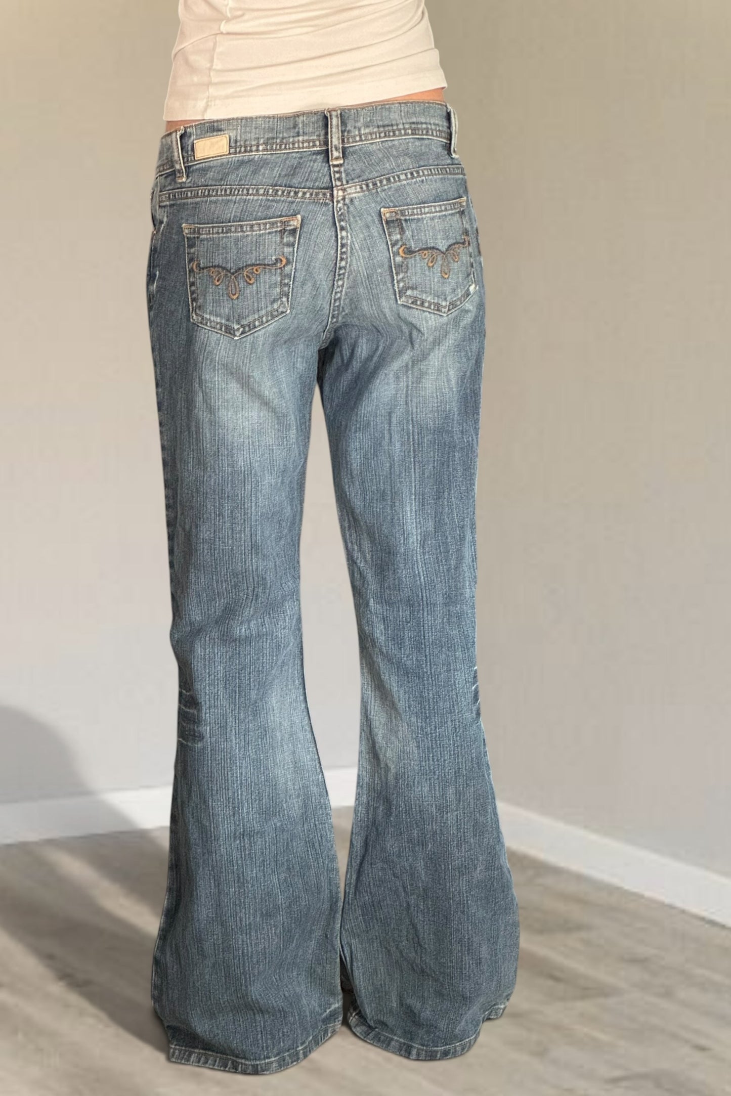 Lågmidjade jeans stl: S