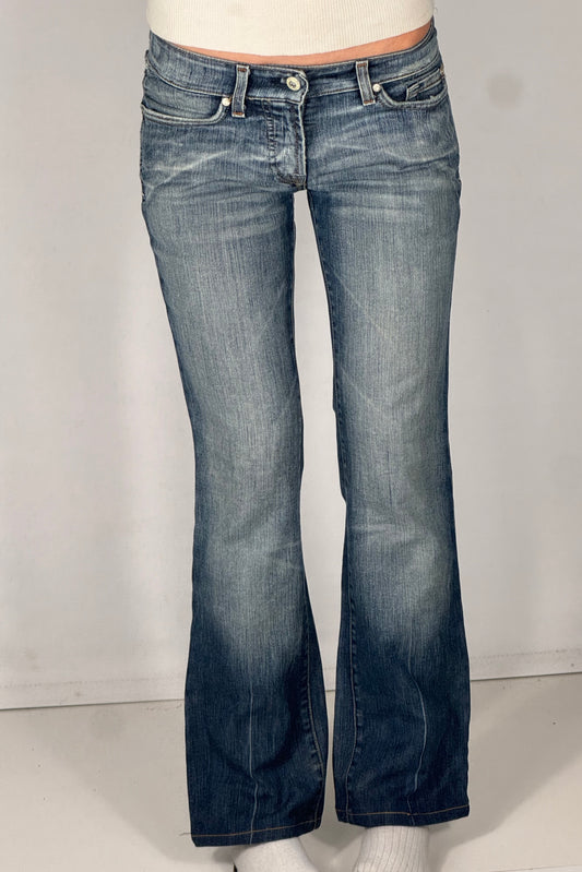 Lågmidjade jeans stl: XS