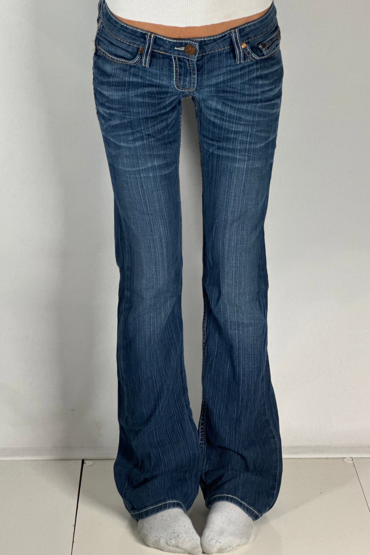 Lågmidjade jeans stl: XS