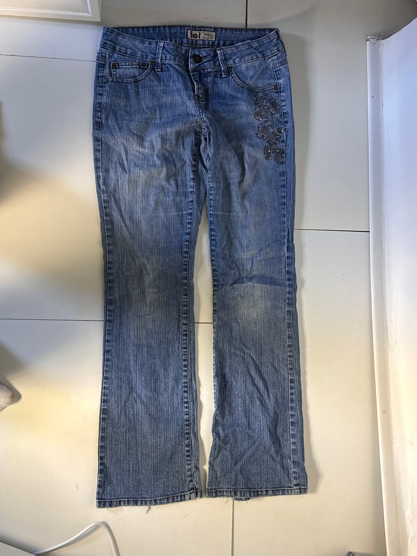 Lågmidjade jeans stl: S