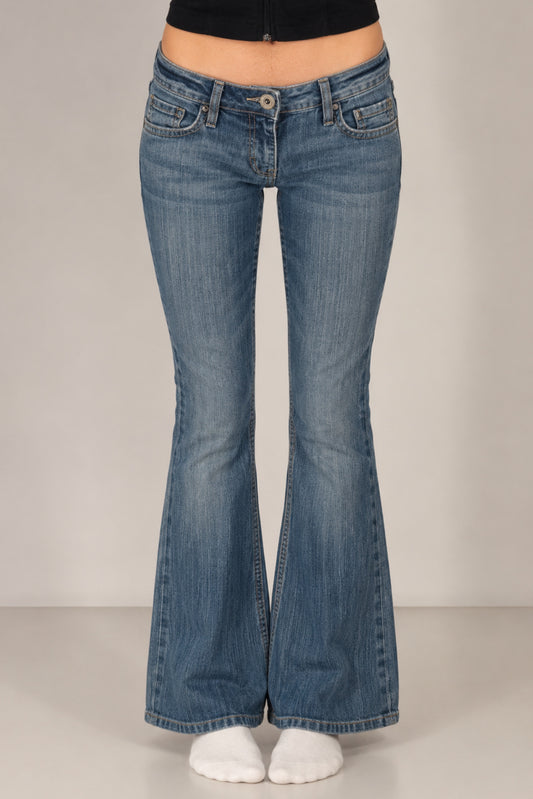 Lågmidjade jeans stl: M