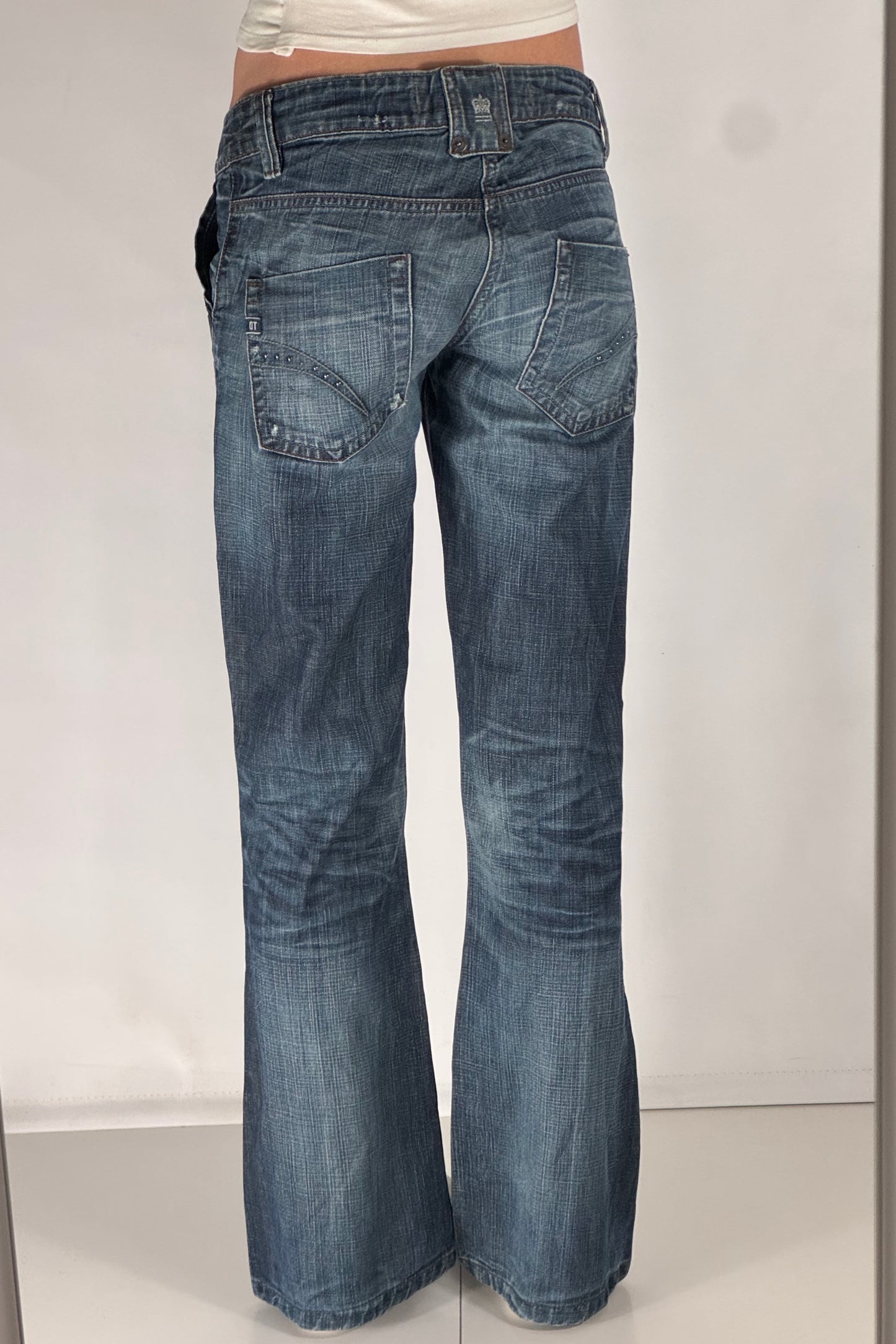 Lågmidjade jeans stl: XS/S
