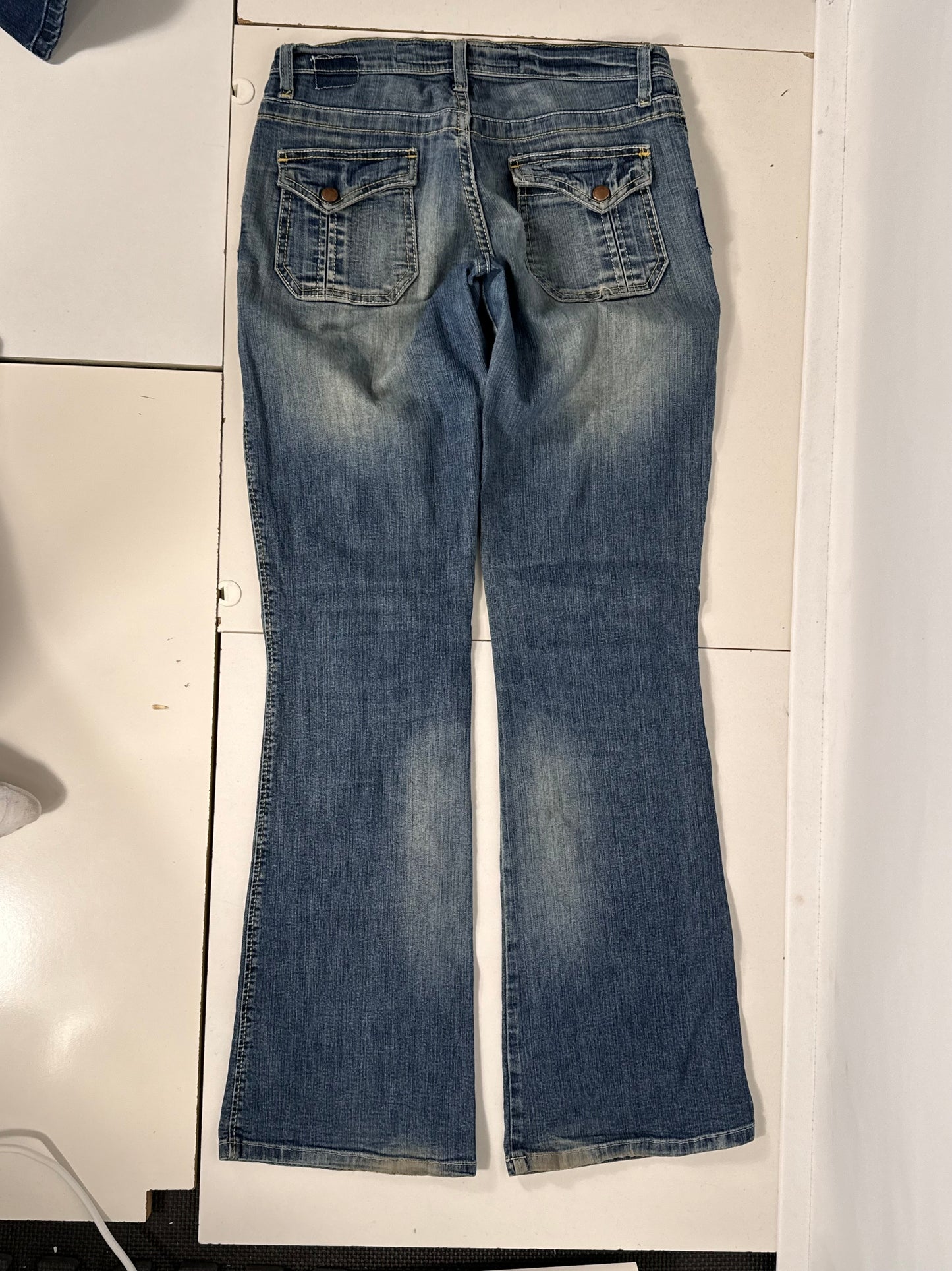 Lavlivede jeans str: XS