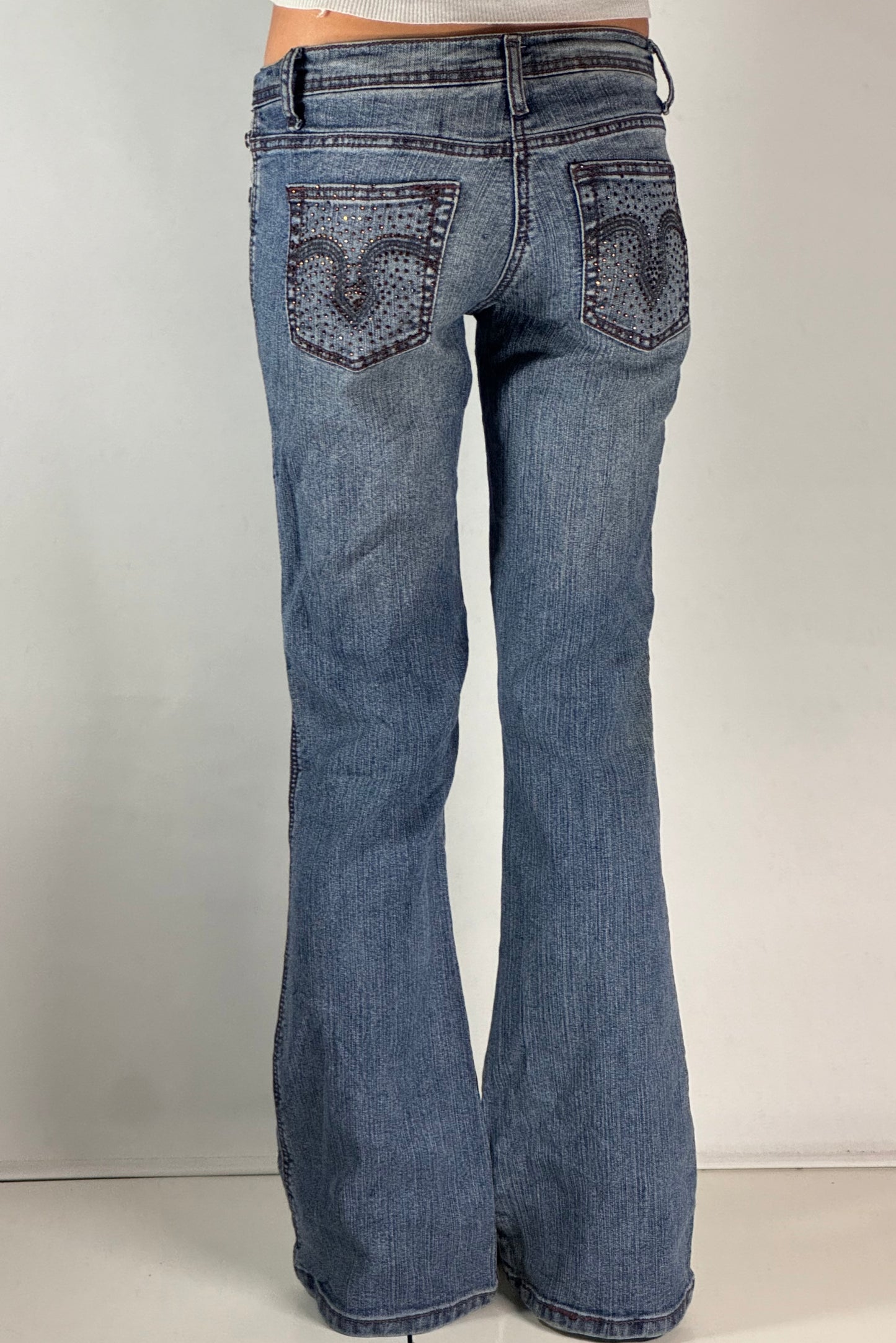 Lågmidjade jeans stl: XS