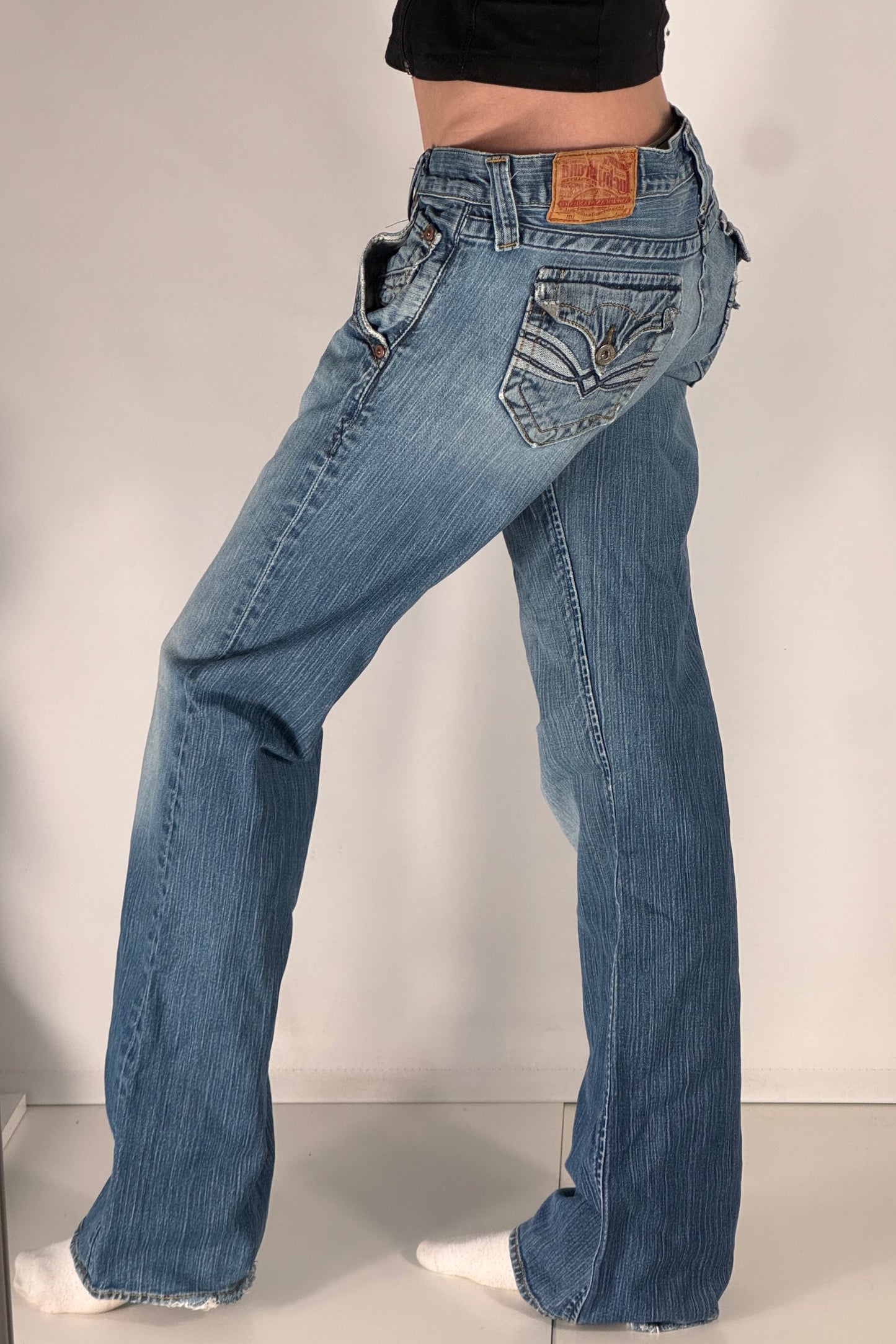 Lågmidjade jeans stl: L