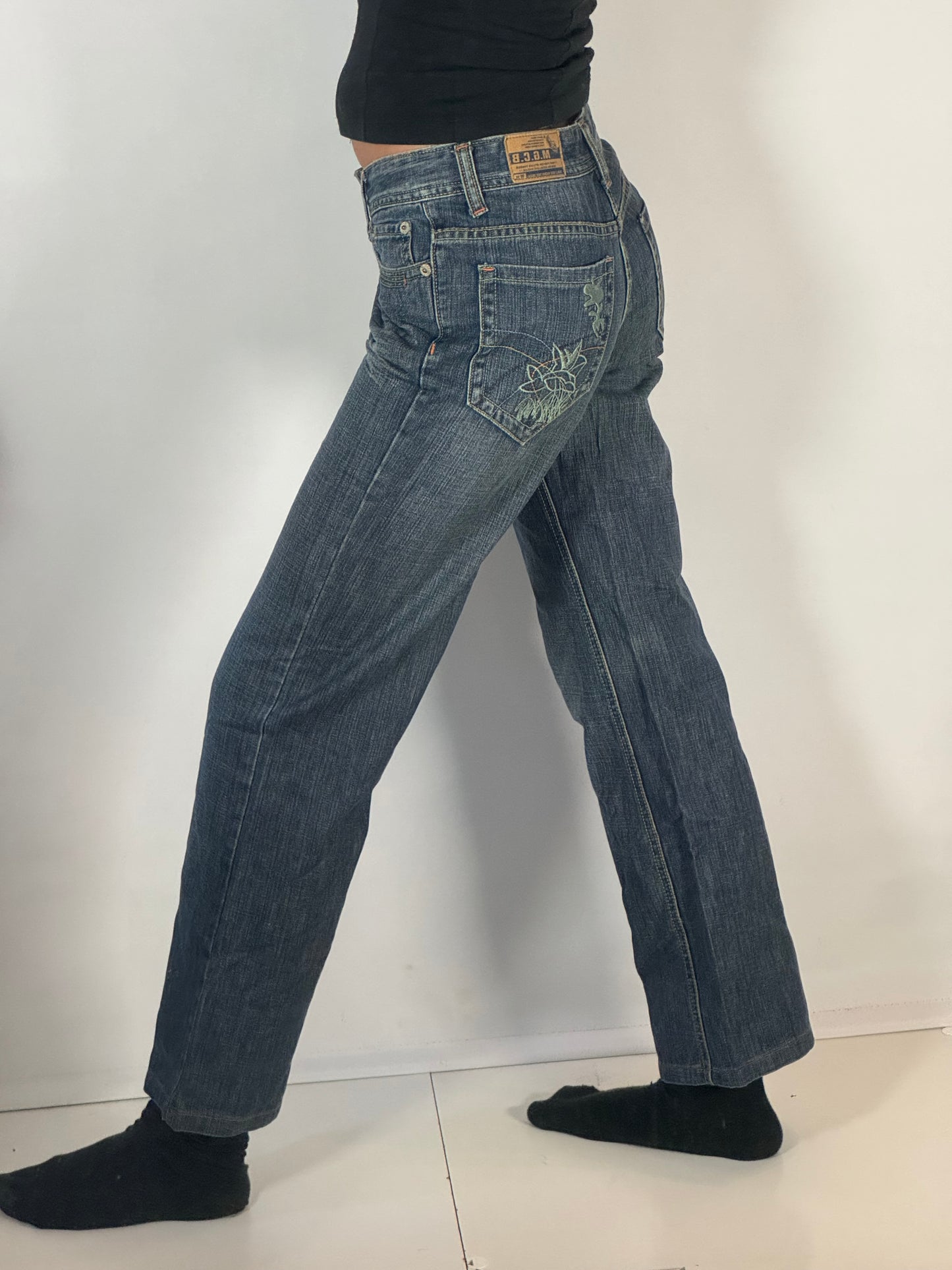 Lågmidjade jeans stl: XXS