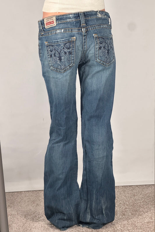 Lågmidjade jeans stl: M