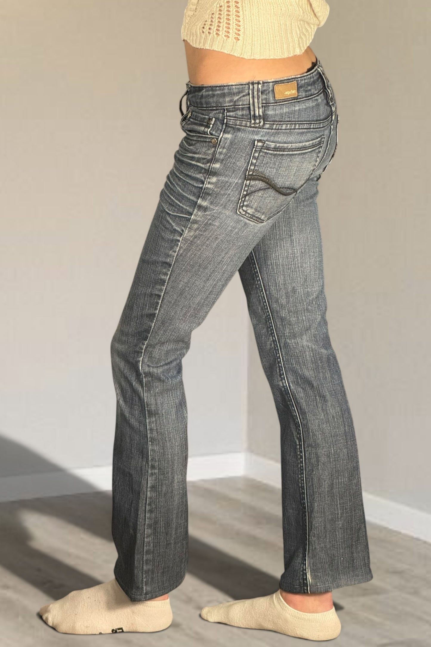 Lågmidjade jeans stl: XS
