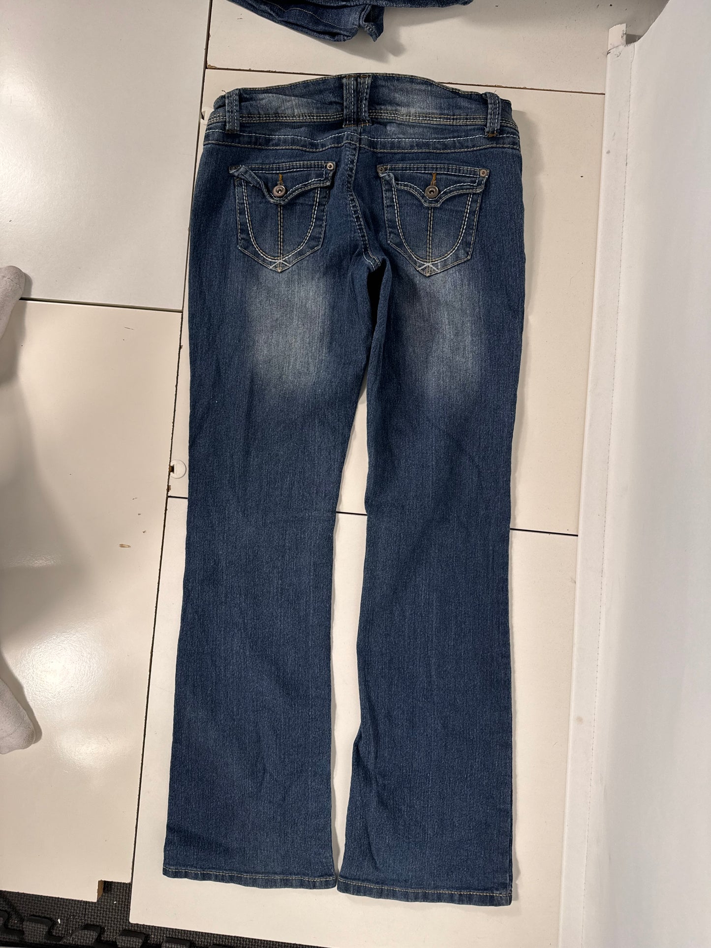 Lavtaljede jeans str: S