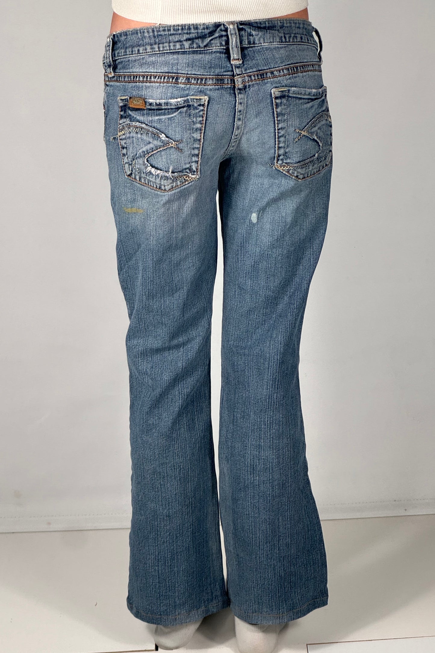Lågmidjade jeans stl: XS/S