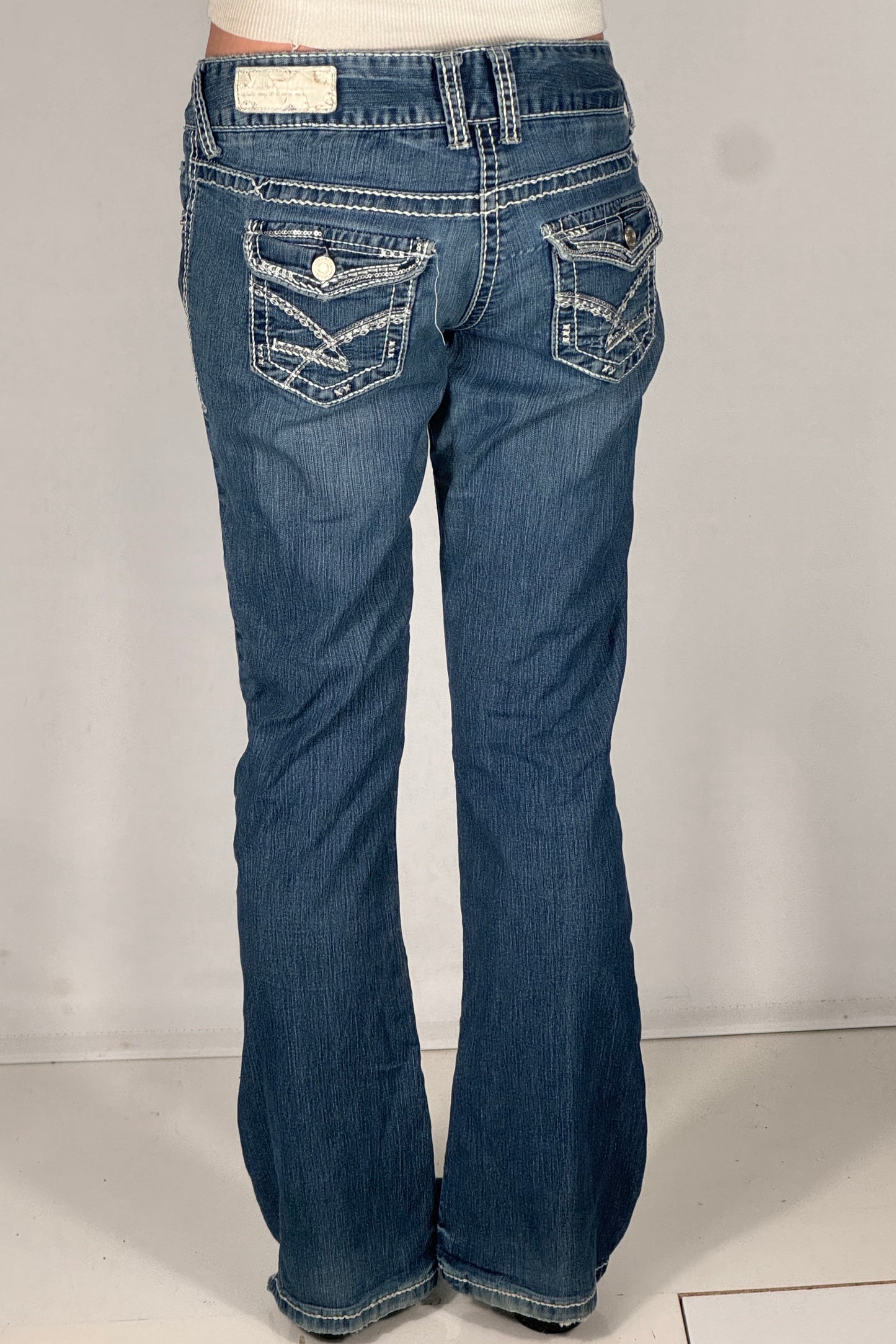Lågmidjade jeans stl: S