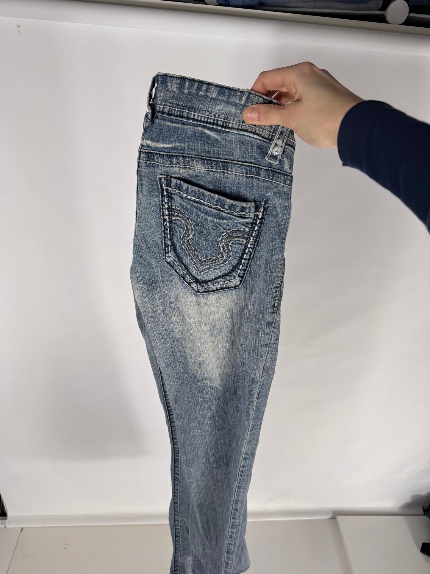 Lågmidjade jeans stl: XXS