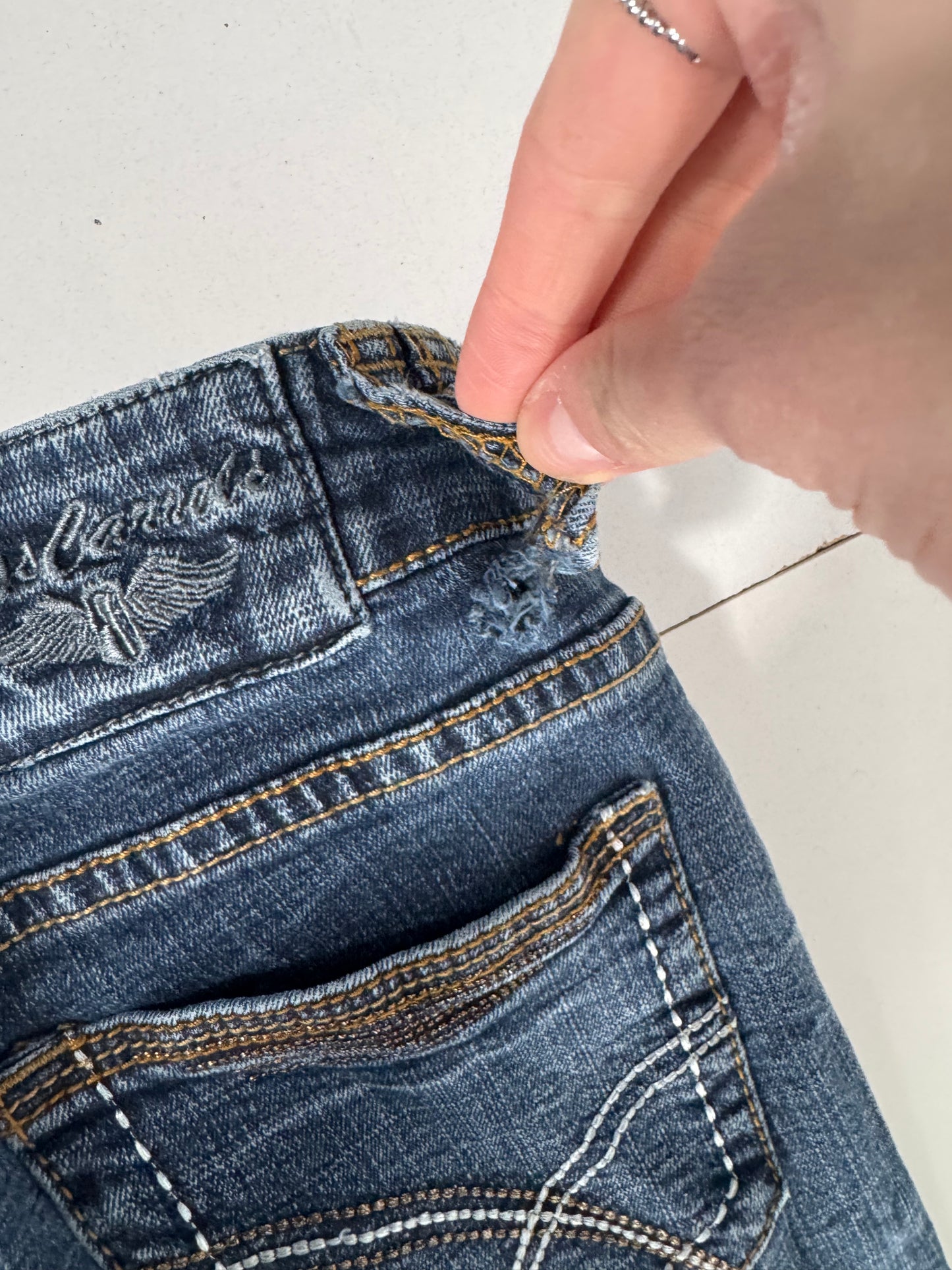 Lågmidjade jeans stl: XXS