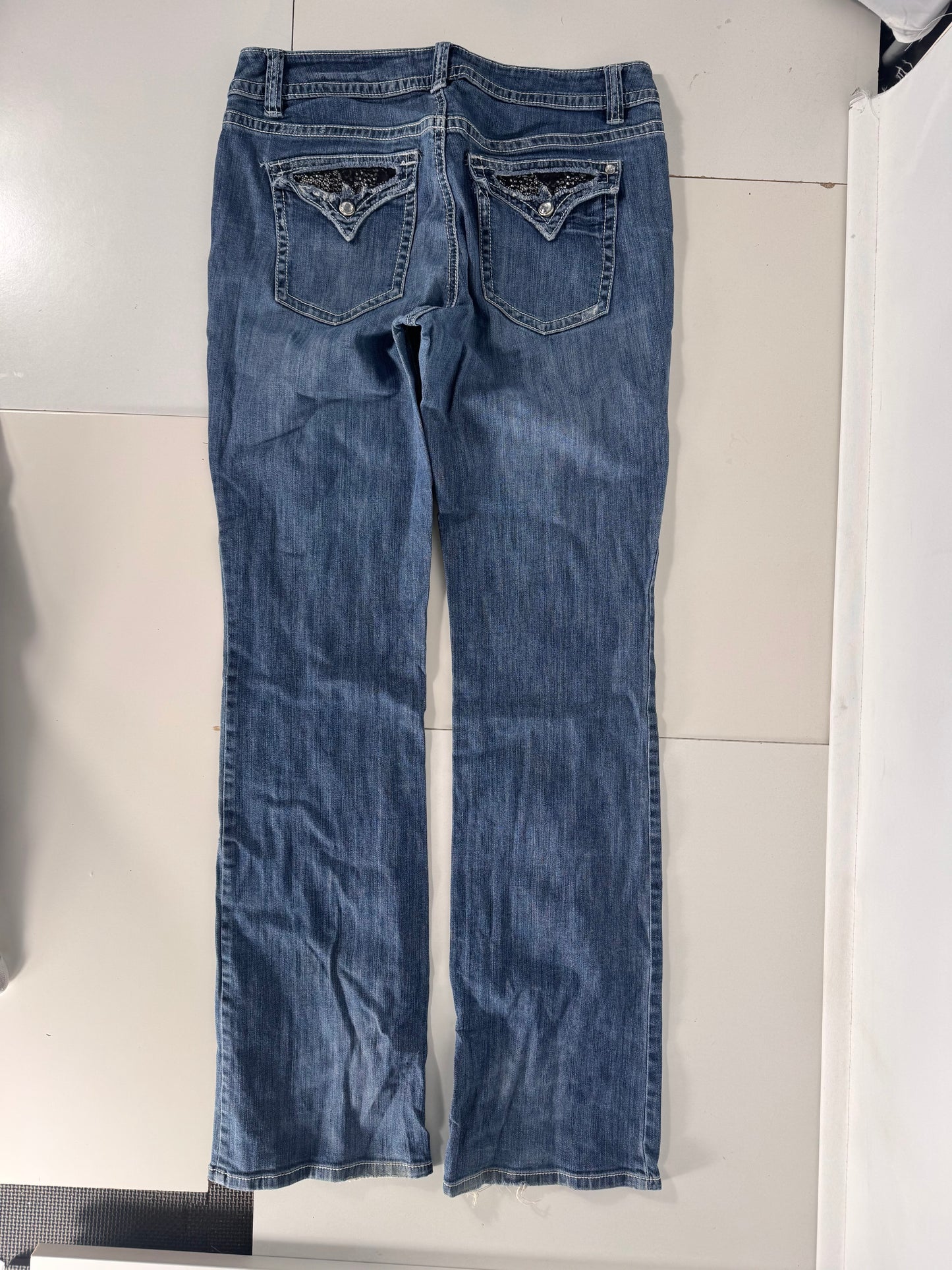 Lågmidjade jeans stl: