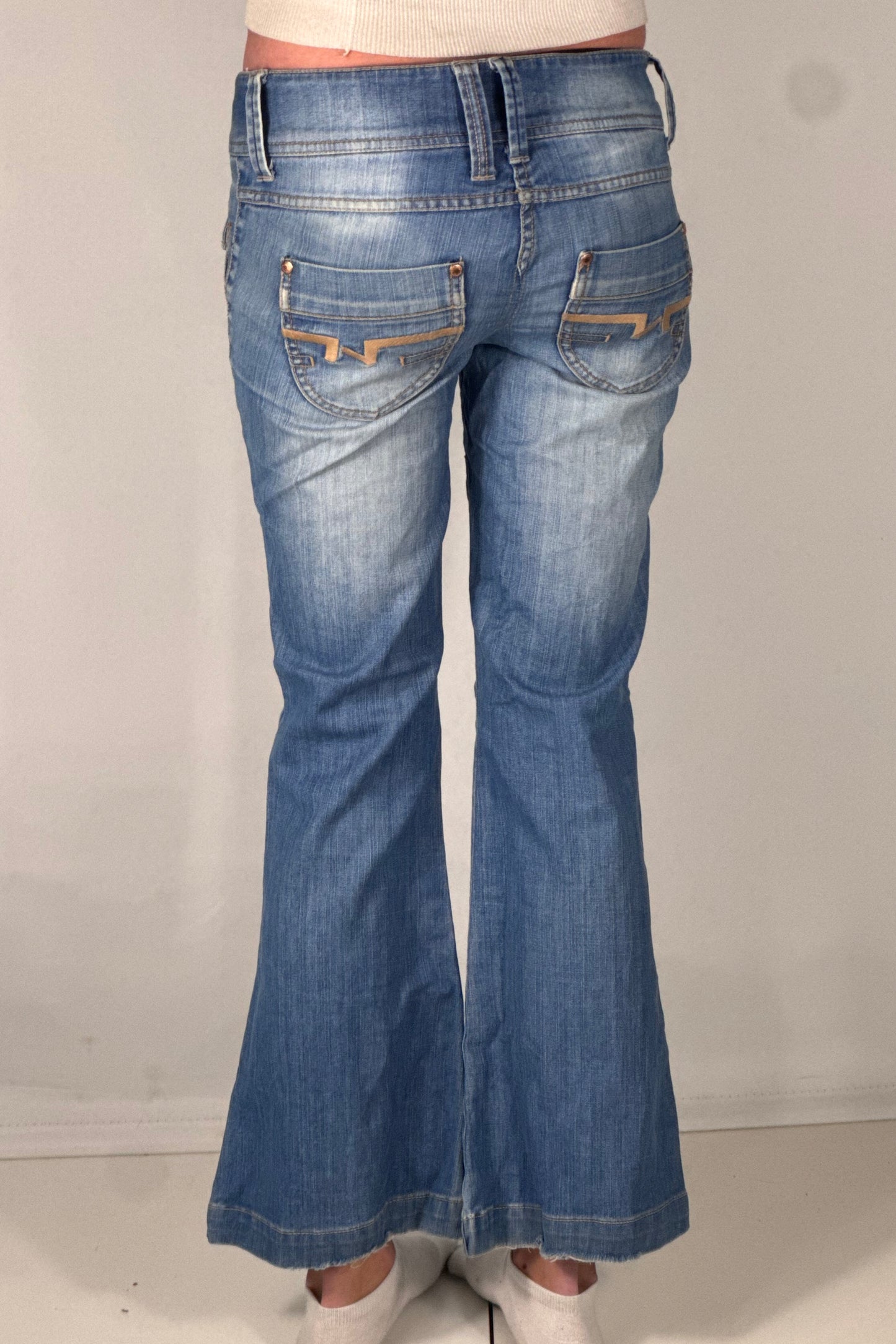 Lågmidjade jeans stl: XS/S