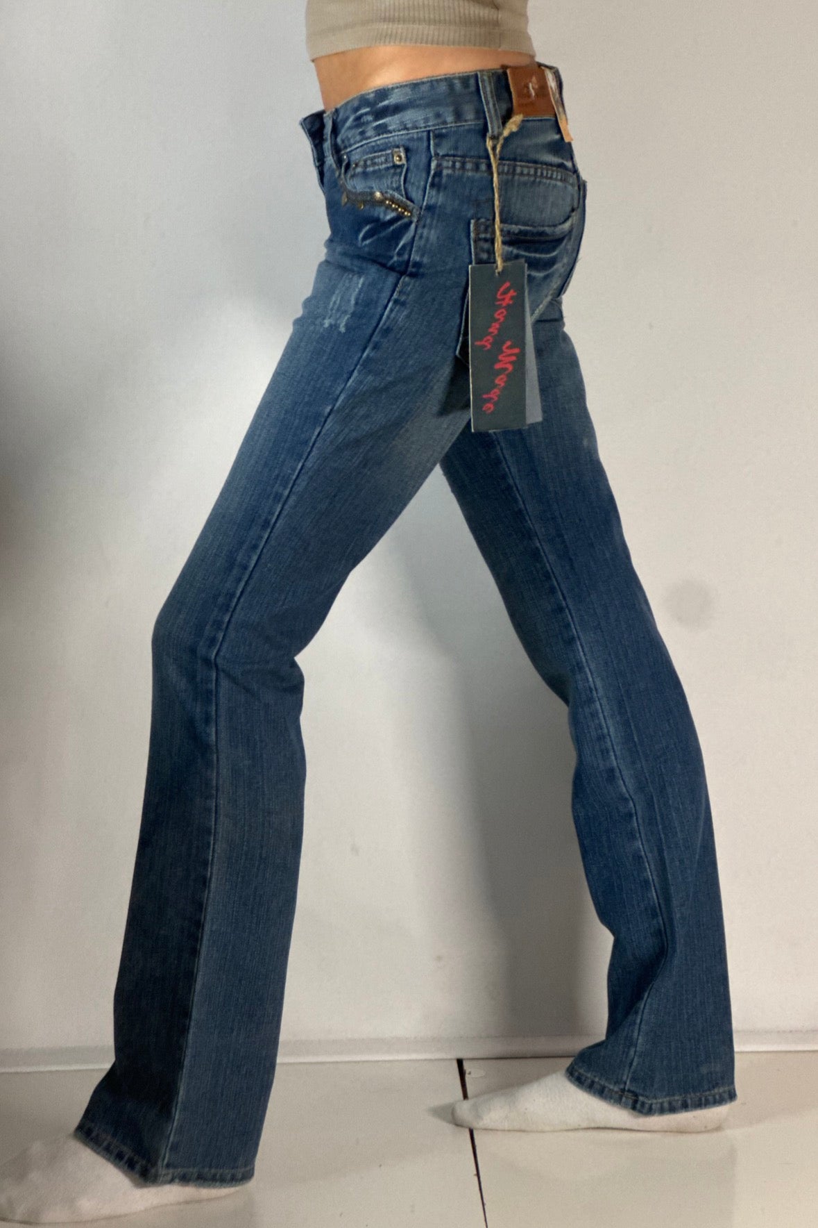 Lågmidjade jeans stl: XS