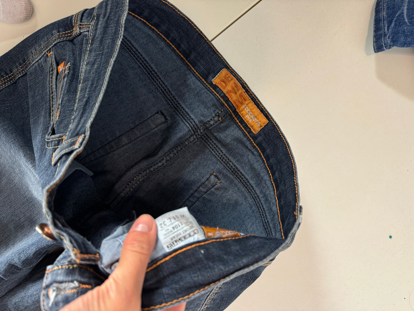 Lågmidjade jeans stl: S