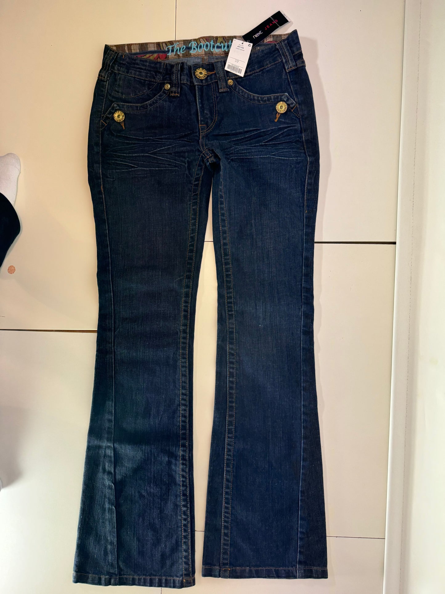 Lågmidjade jeans stl: M