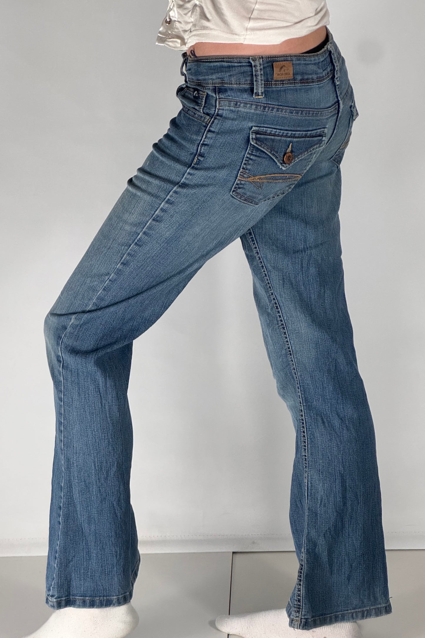 Lågmidjade jeans stl: XS