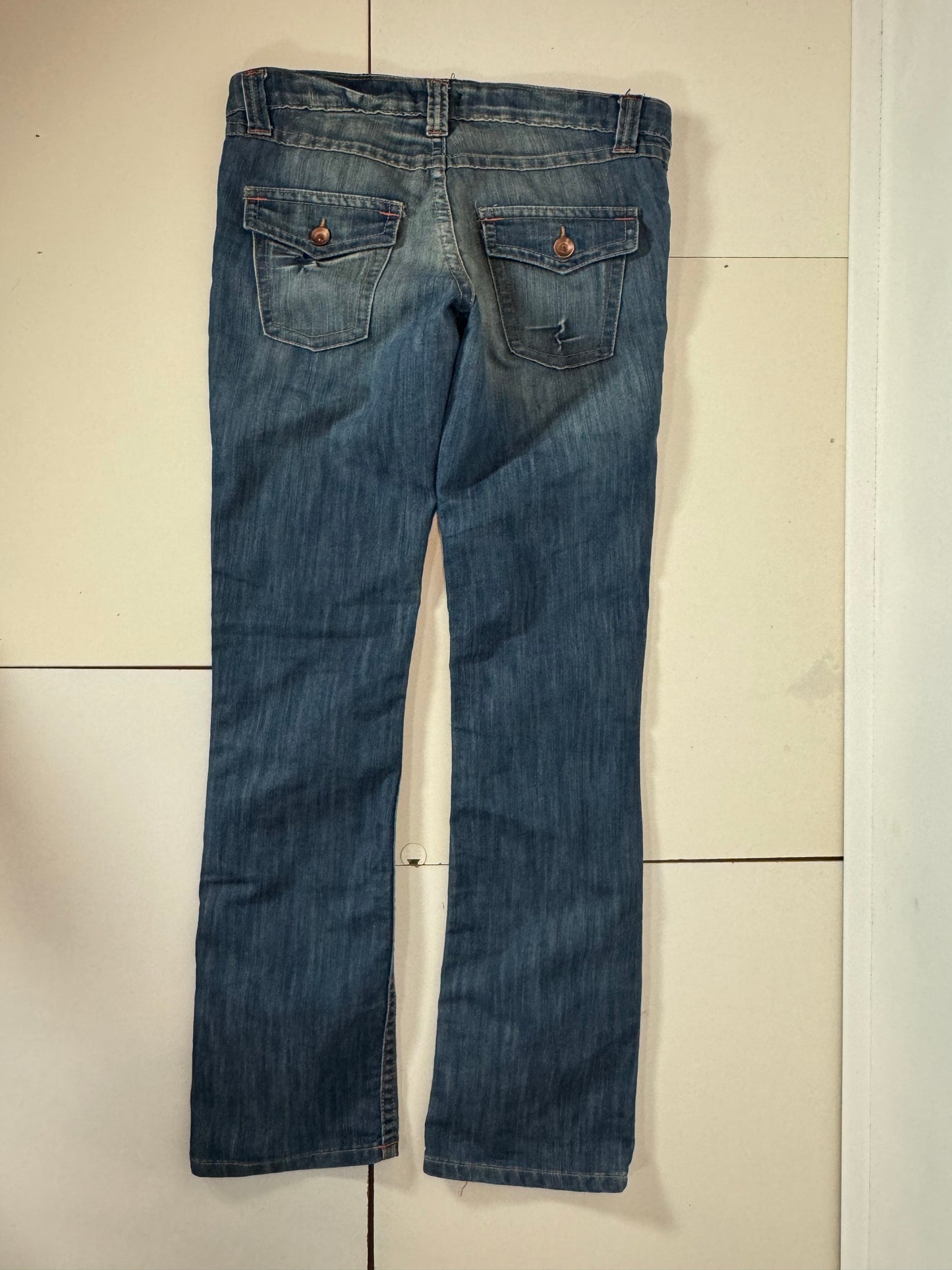 Lågmidjade jeans stl: M