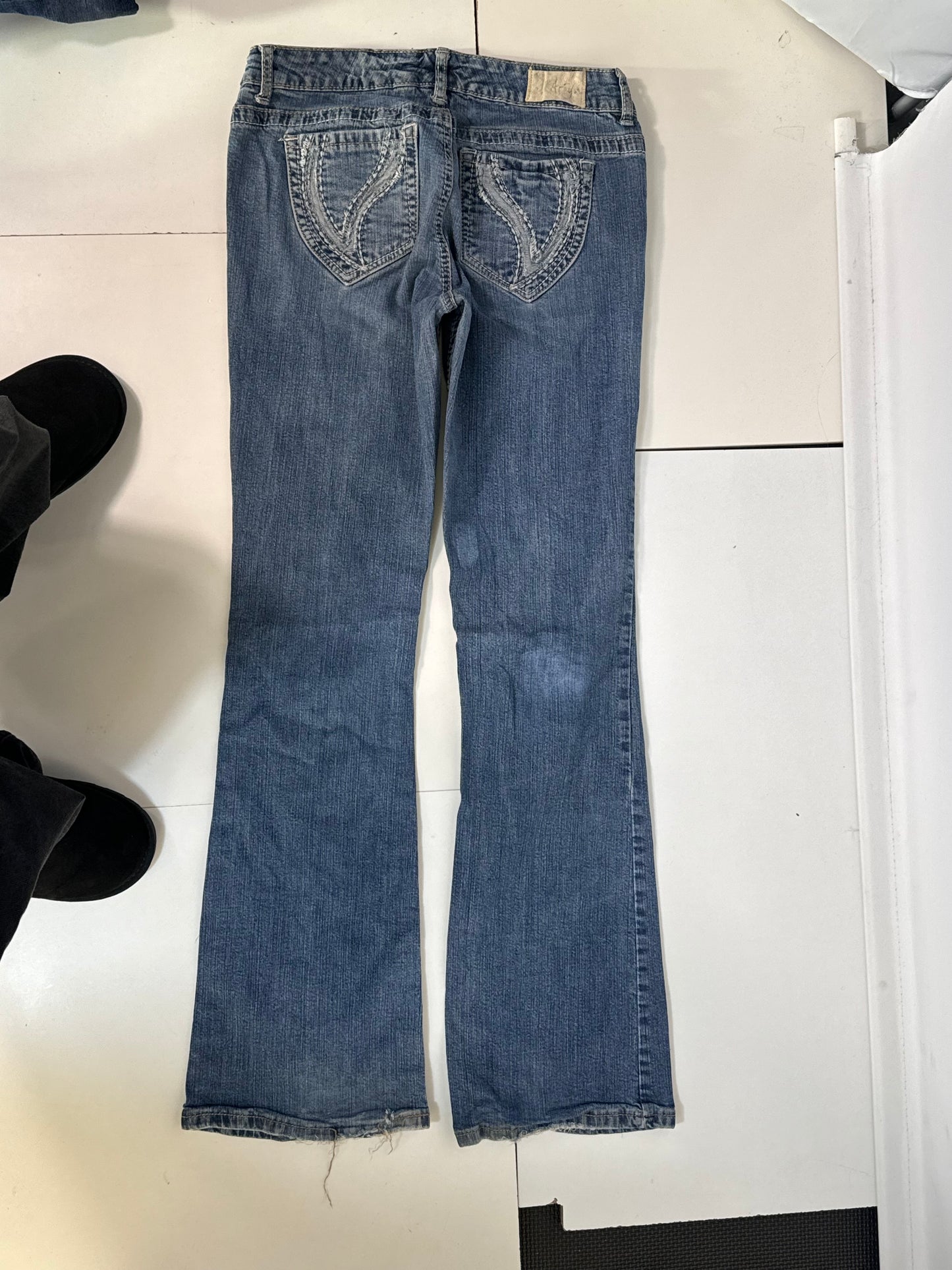 Lågmidjade jeans stl: S