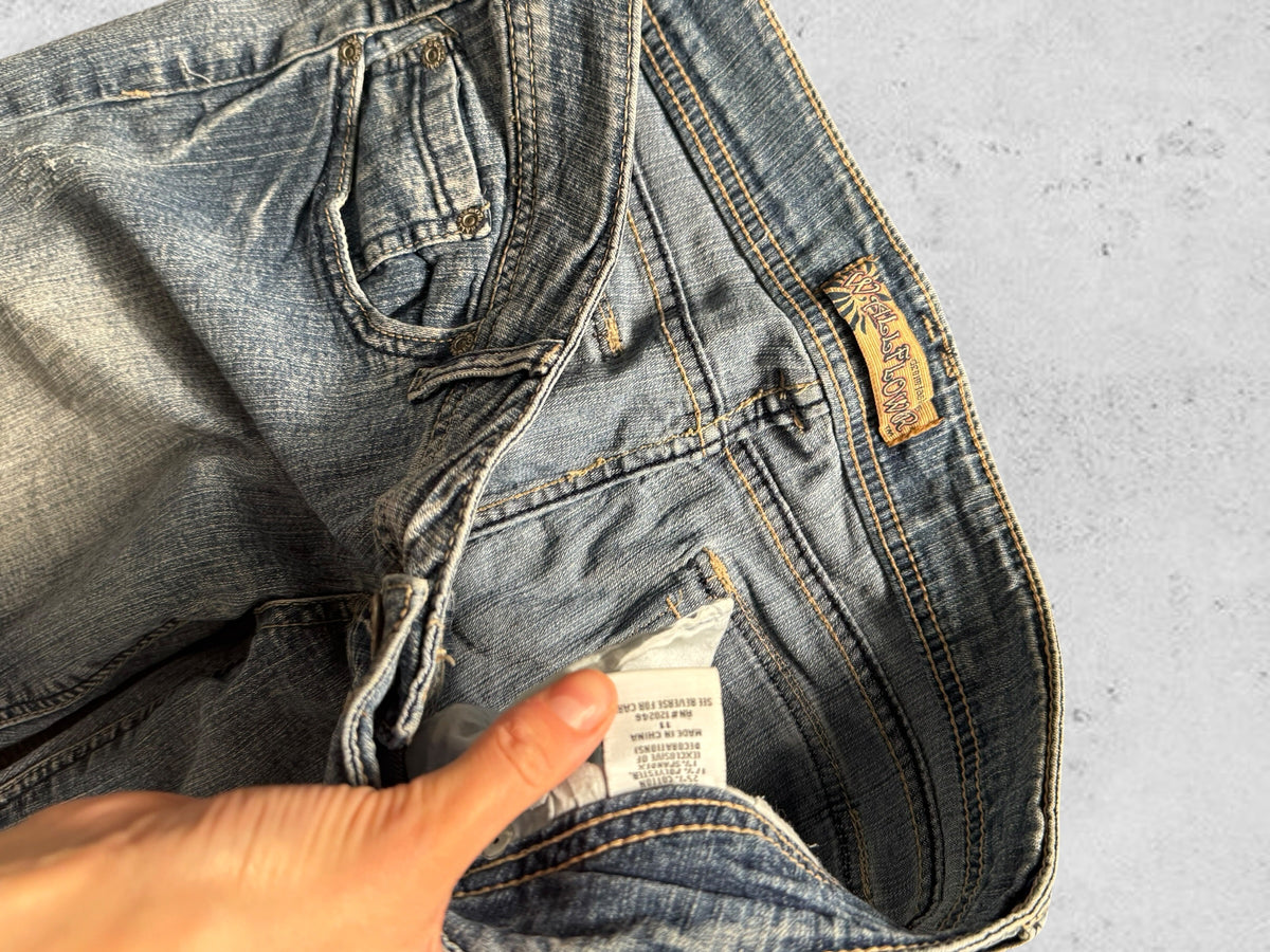 Lågmidjade jeans stl: M