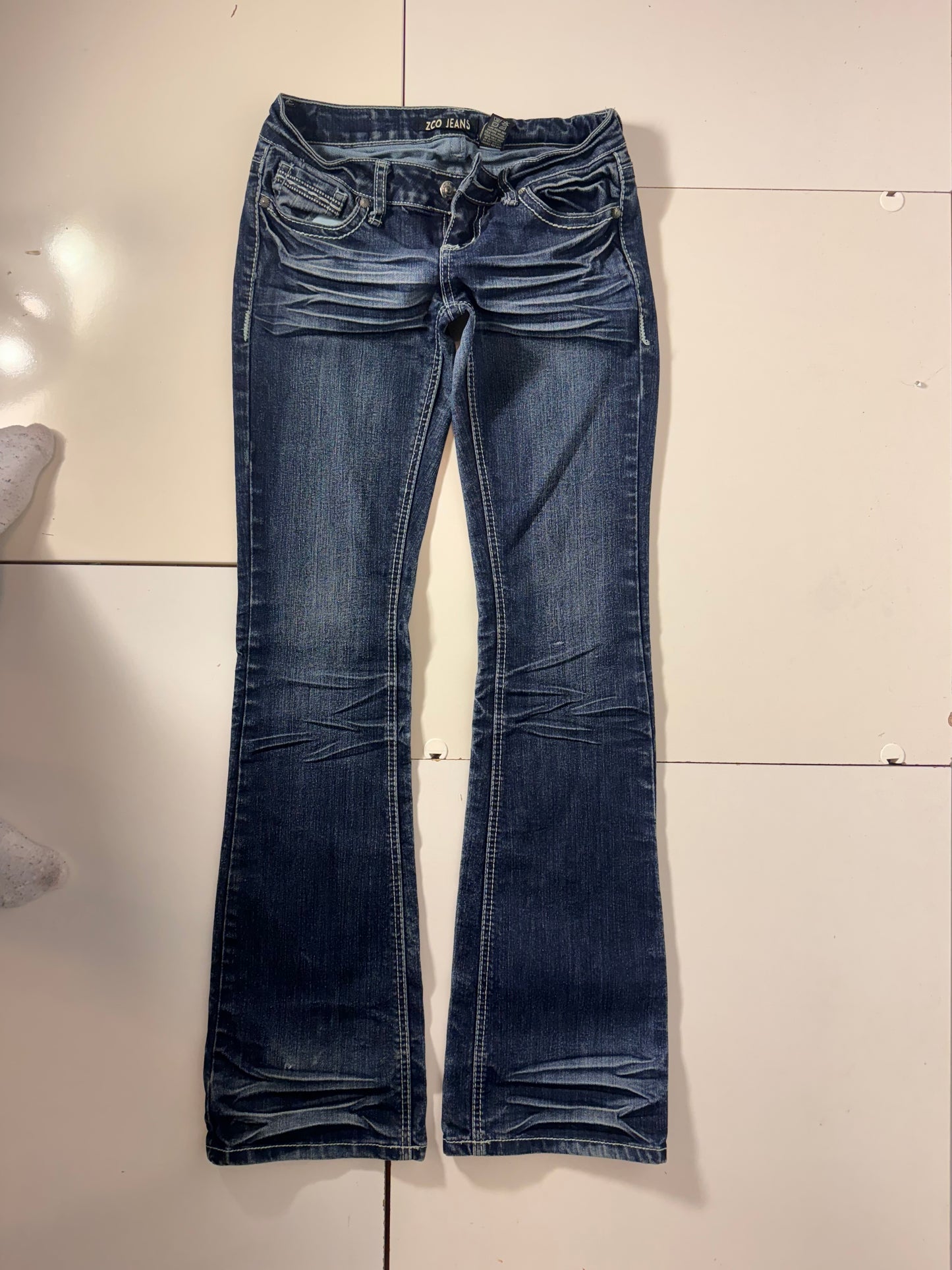 Lågmidjade jeans stl: XS