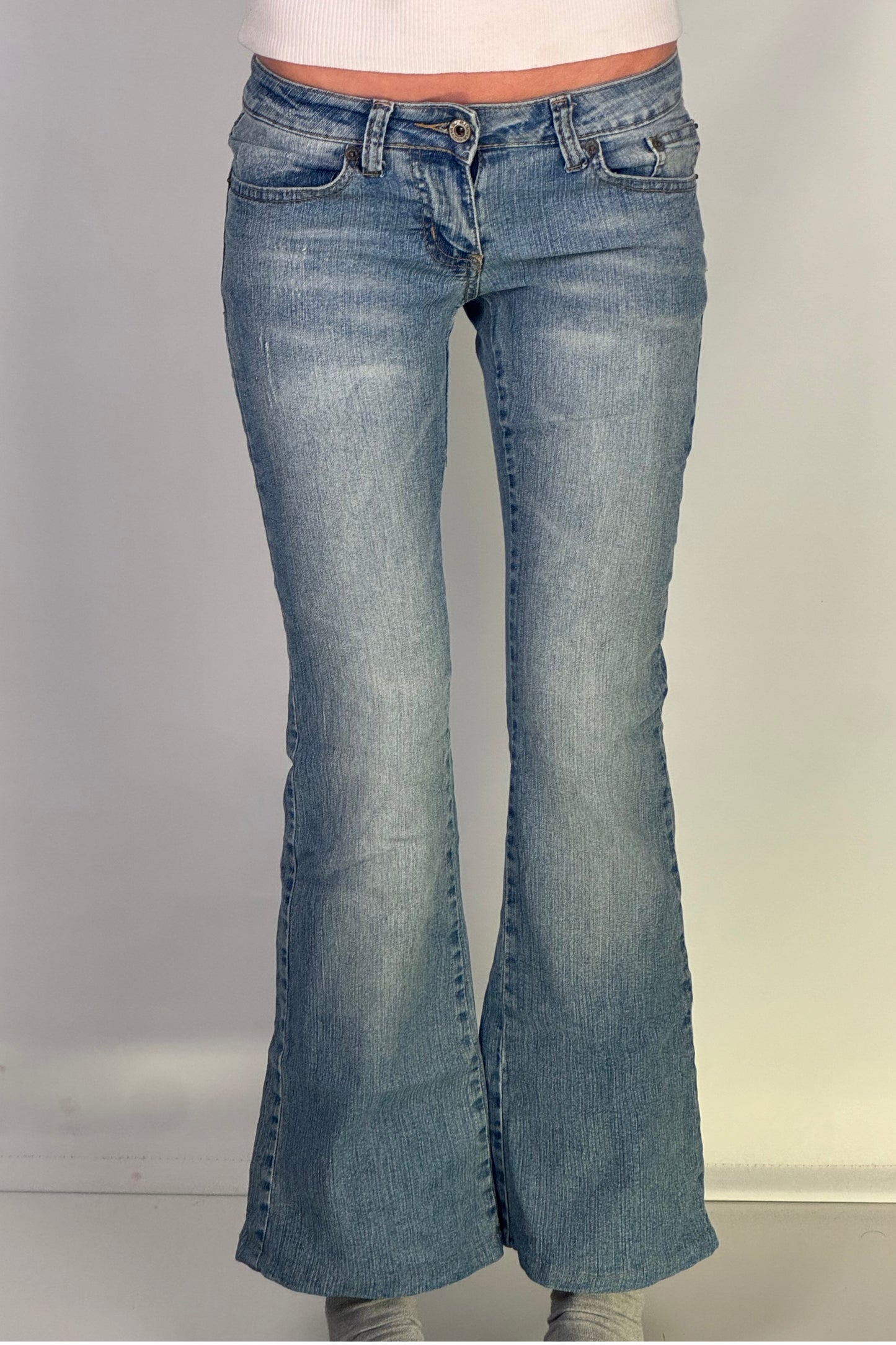 Lavlivede jeans str: XXS