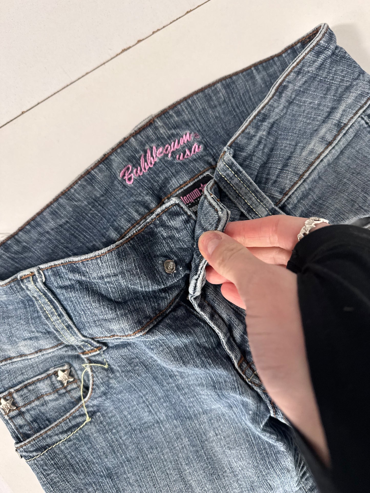 Lågmidjade jeans stl: XS