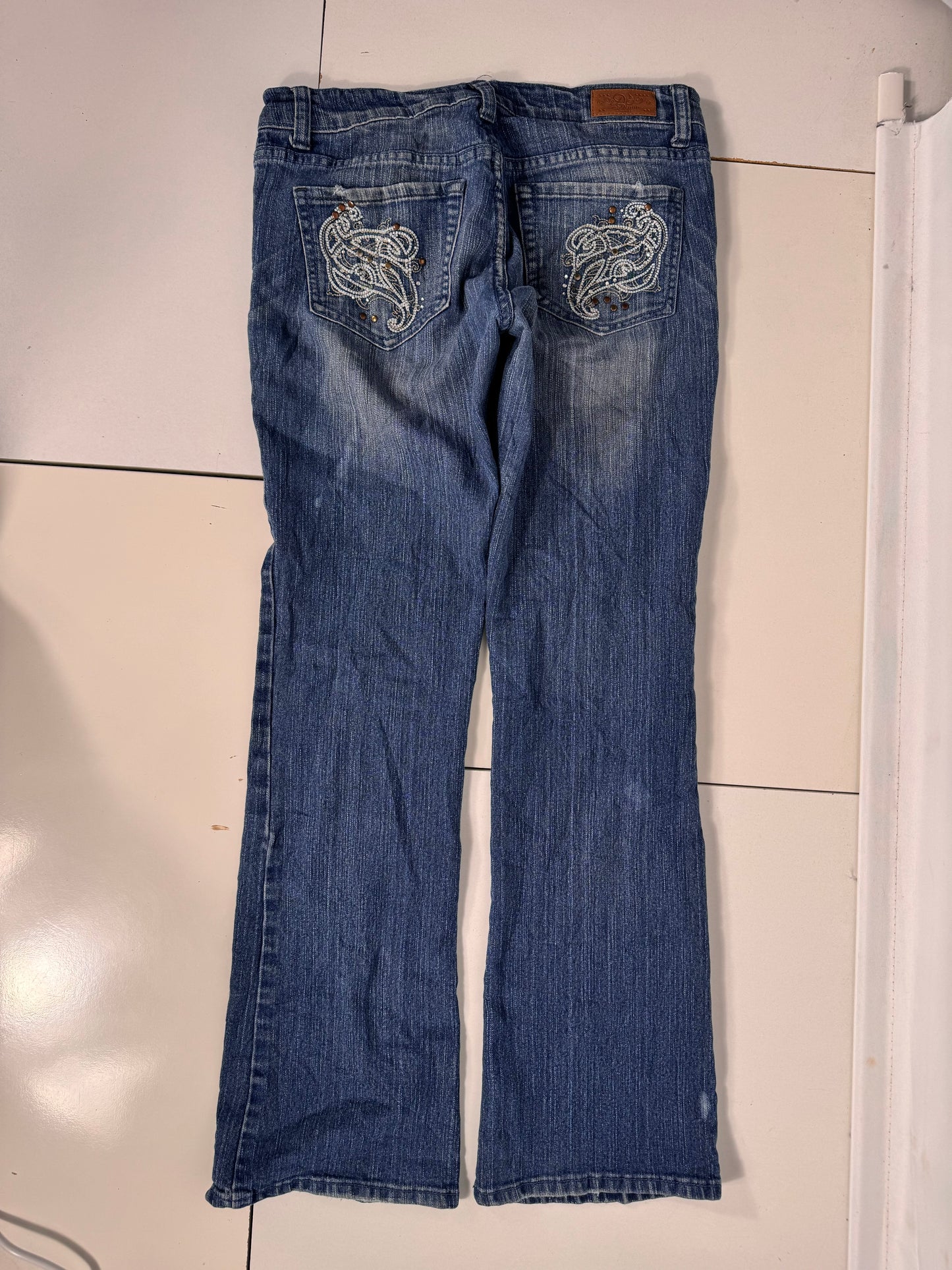 Lågmidjade jeans stl: S