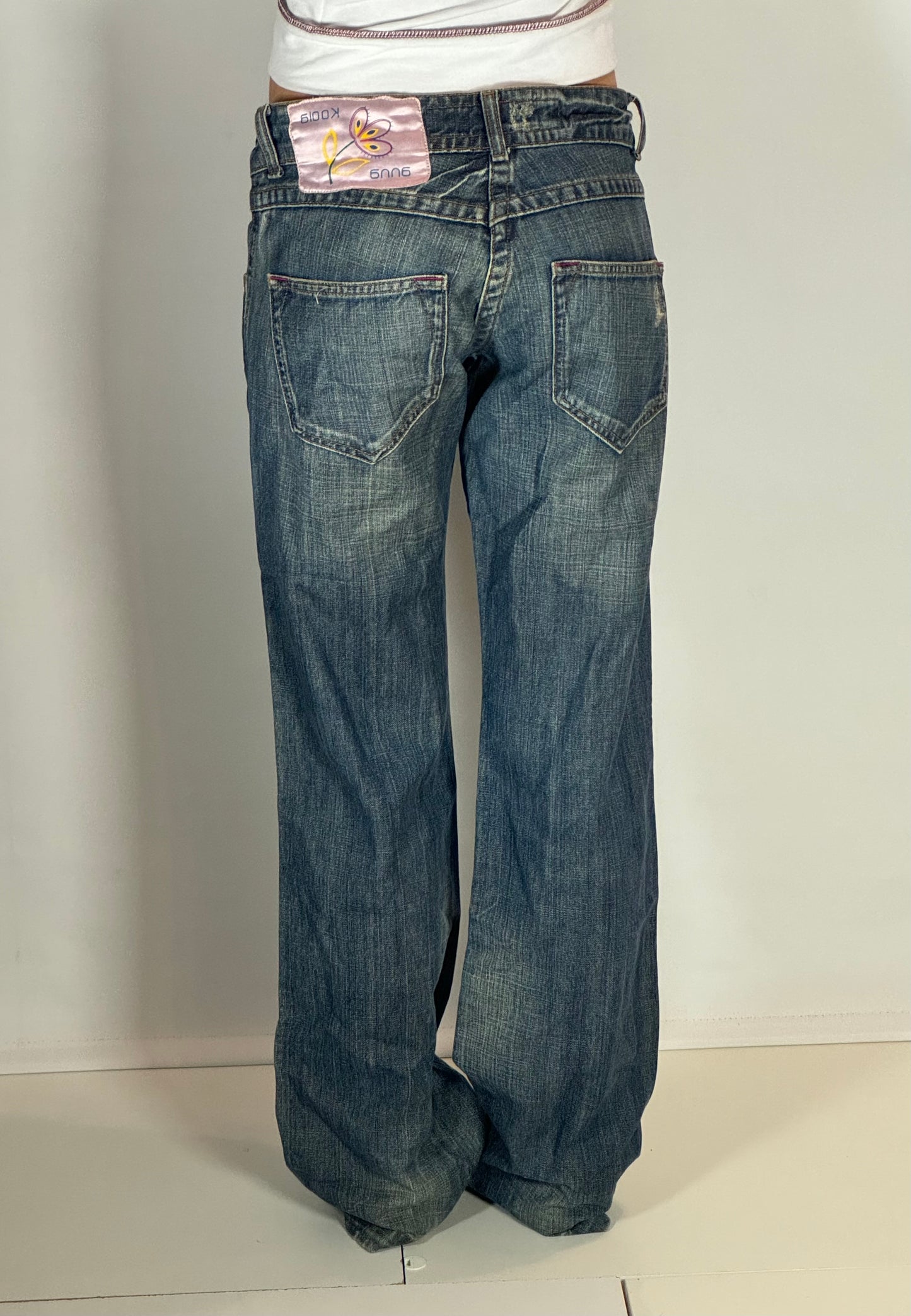 Lågmidjade jeans stl: M