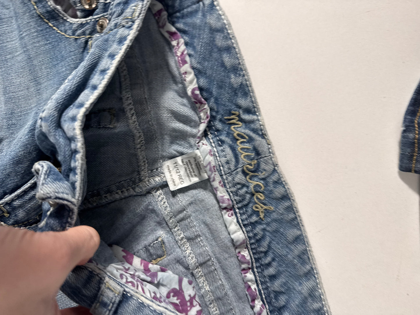 Lågmidjade jeans stl: L