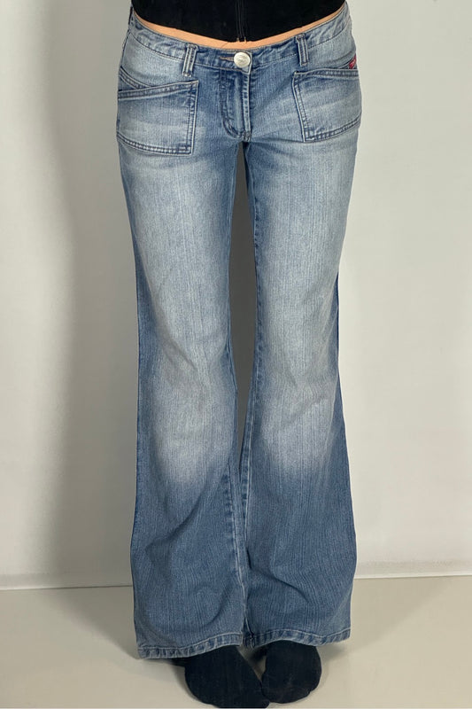 Lågmidjade jeans stl: S