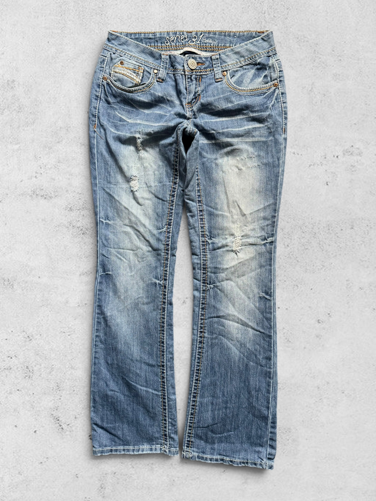 Lågmidjade jeans stl: XS