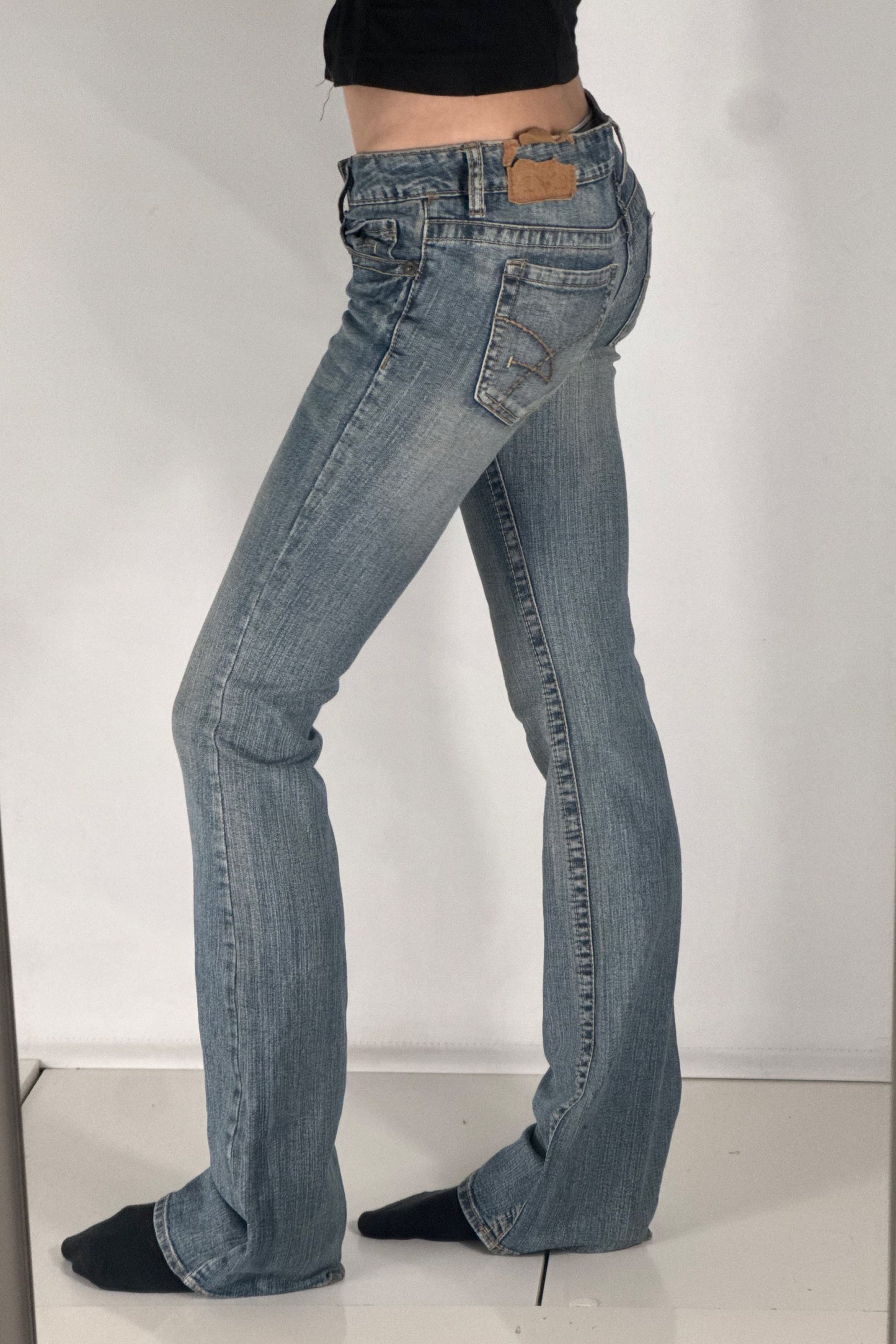 Lågmidjade jeans stl: XS