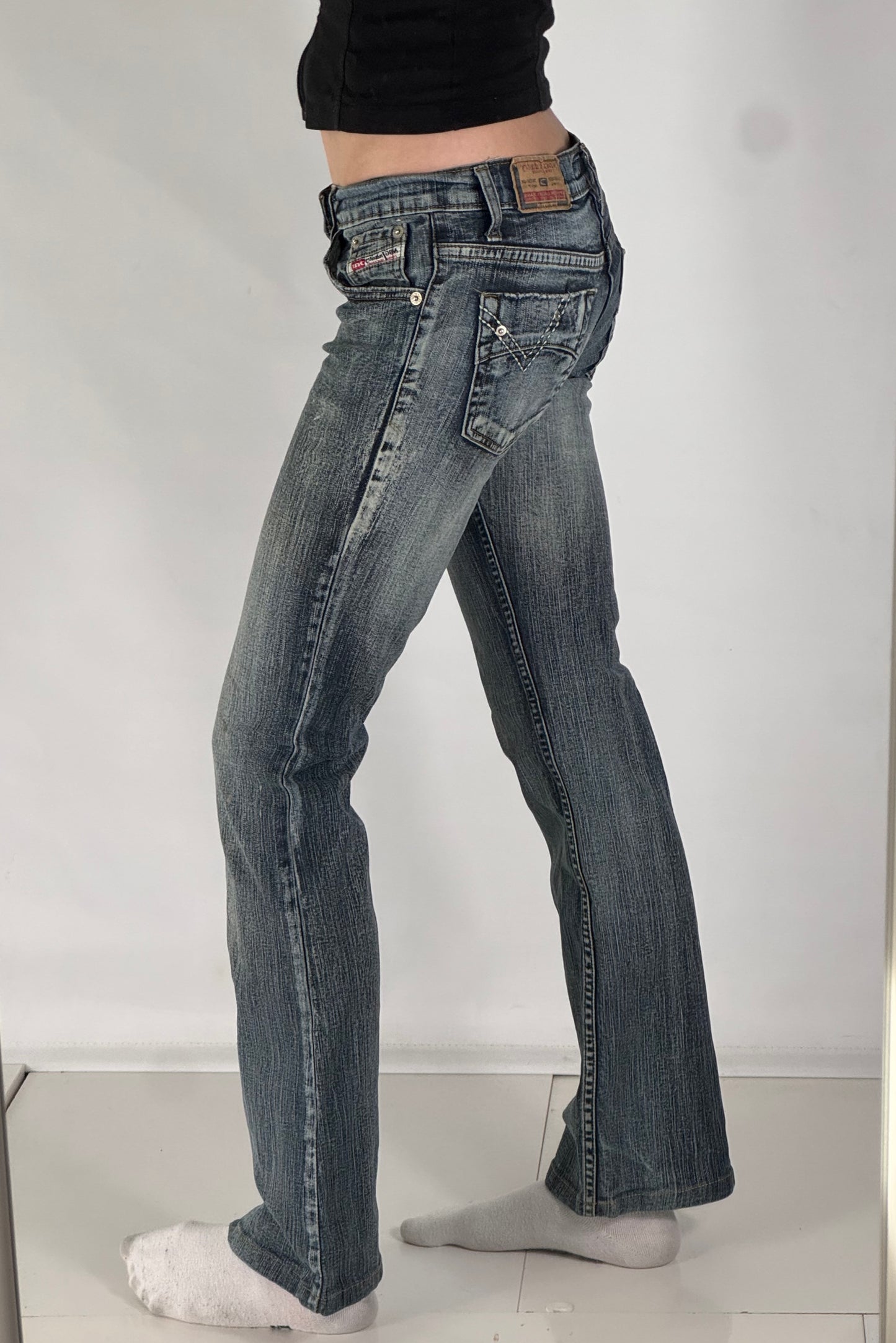 Lågmidjade jeans stl: XS